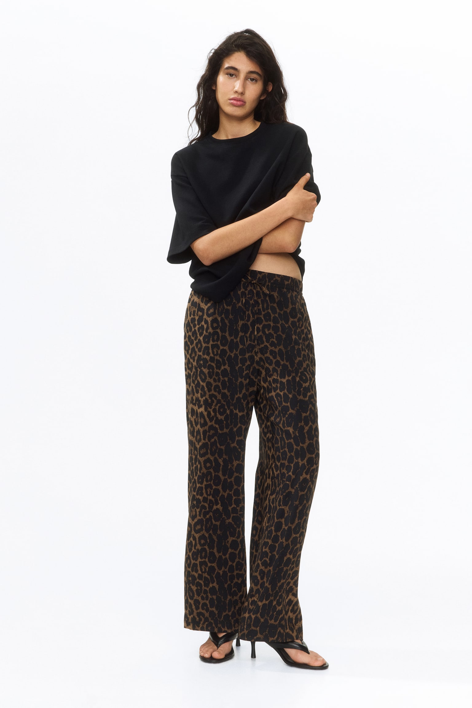 Wide pull-on trousers - 4