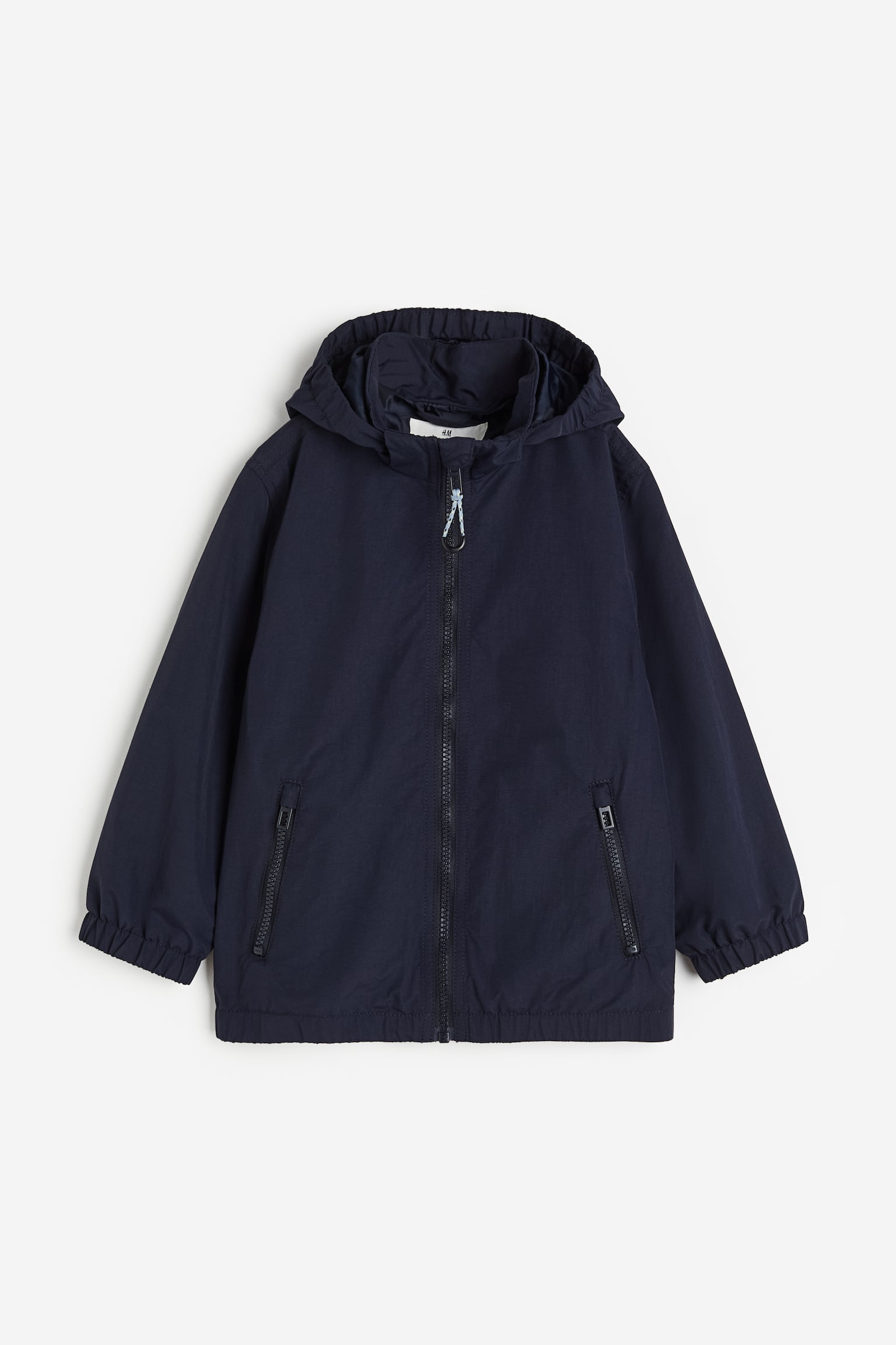 Hooded Jacket - Dark blue - 1