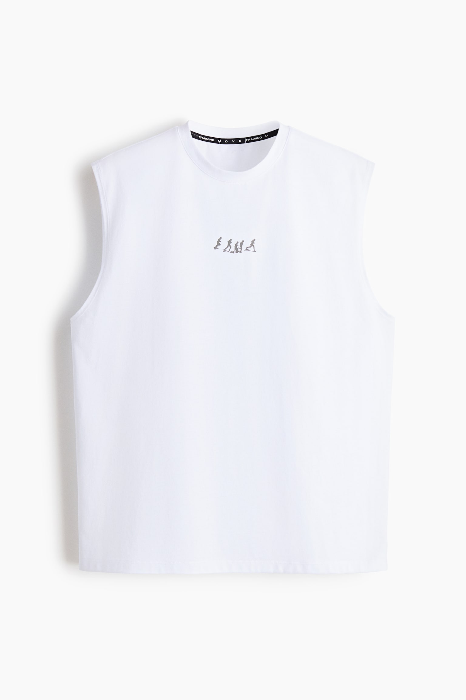 Спортивна майка Loose Fit DryMove™ - Білий/Inner Peace/Темно-сірий - 1