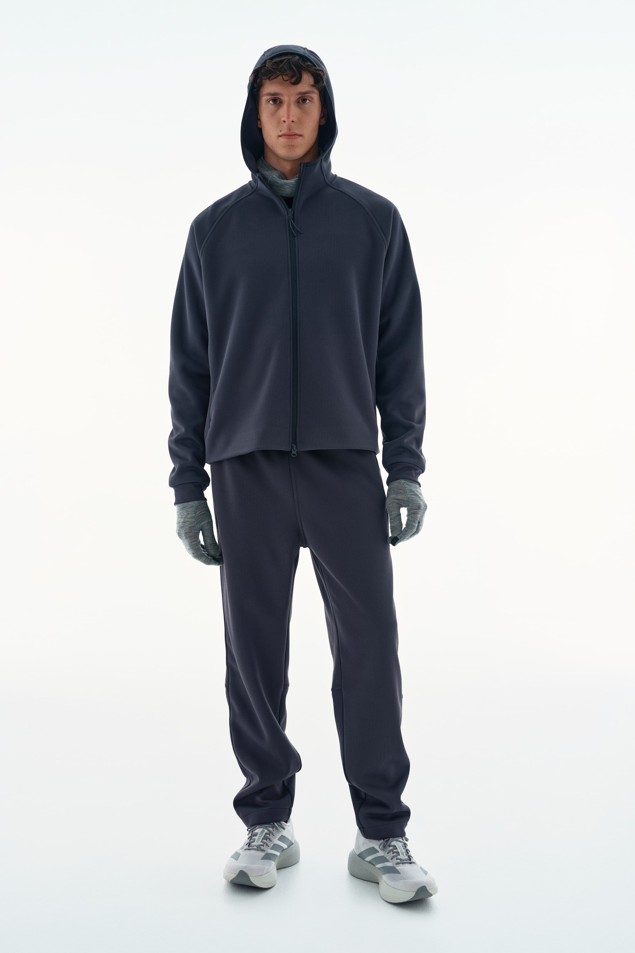 View larger image: Regular Fit Warming sport joggers with ThermoMove™ - Steel blue - Men | H&M 1