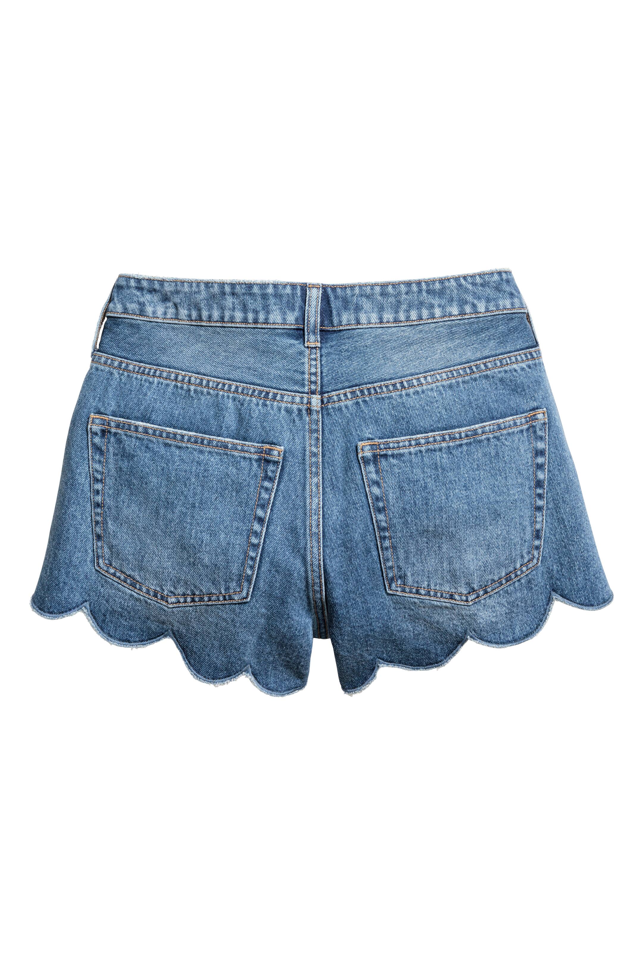 View larger image: Culotte courte en jean - Denim blue - Ladies | H&M CA 1