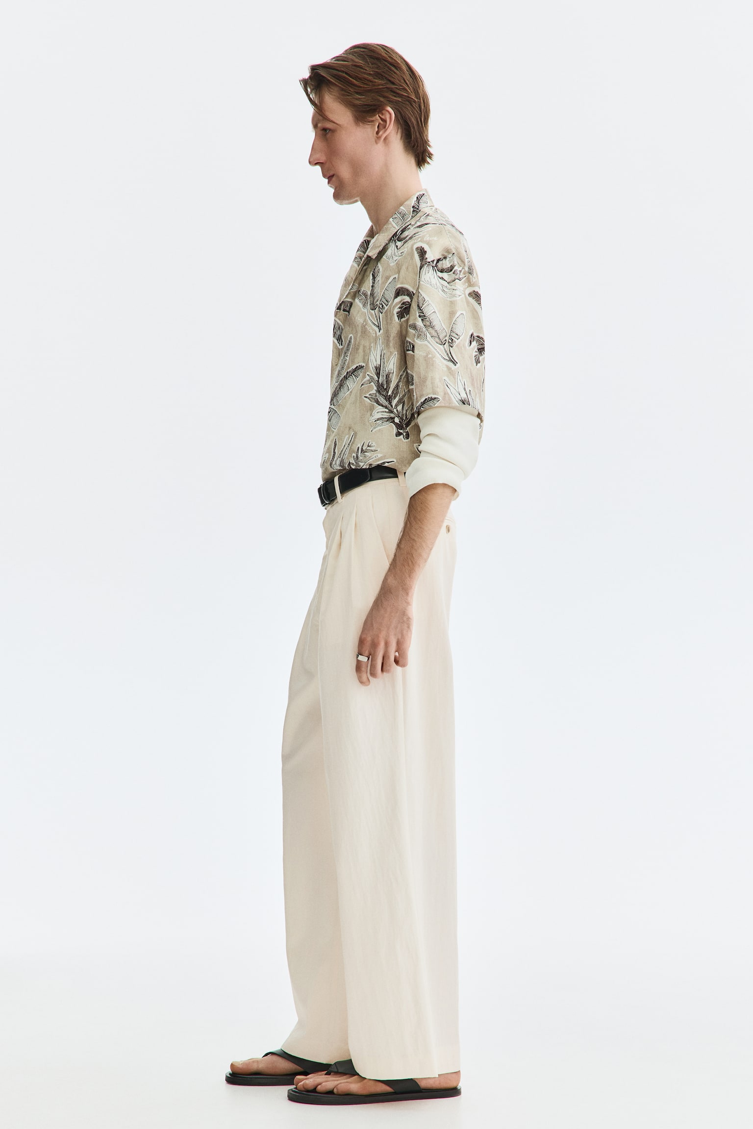 Loose Fit Wide trousers - 3