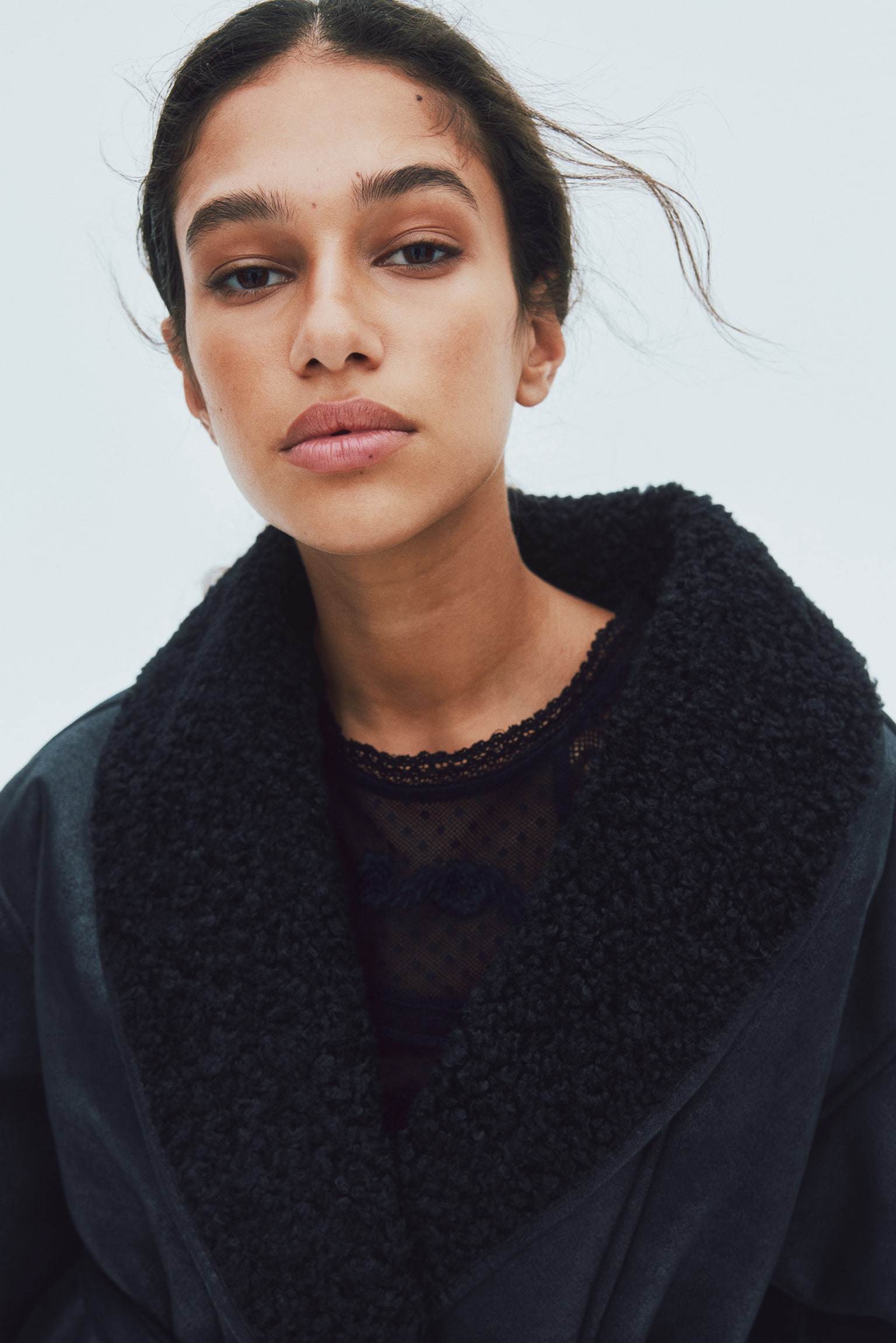 Double-Faced Coat - Black - 7