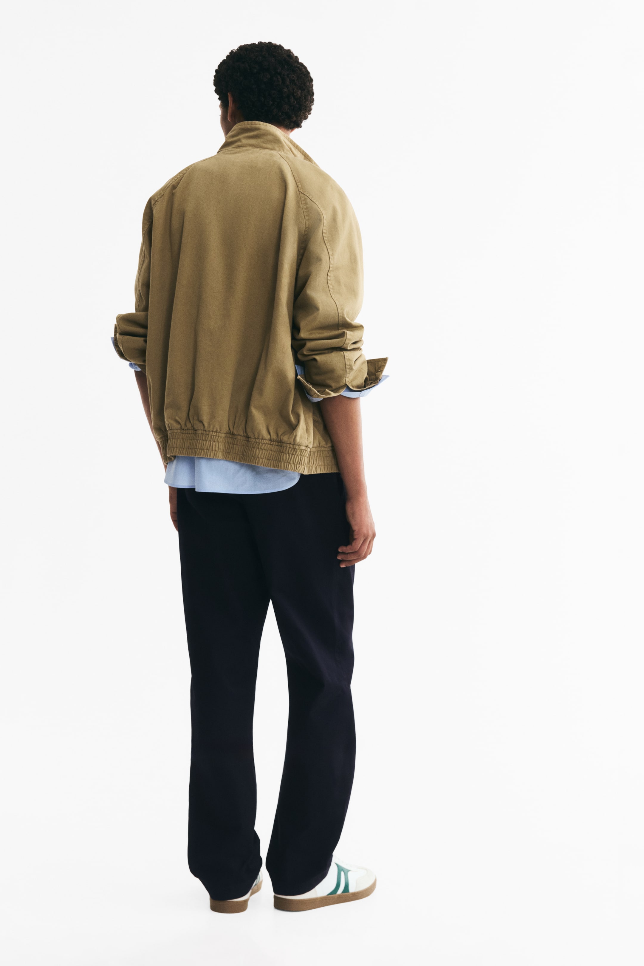 Relaxed-Fit Cotton Twill Chinos