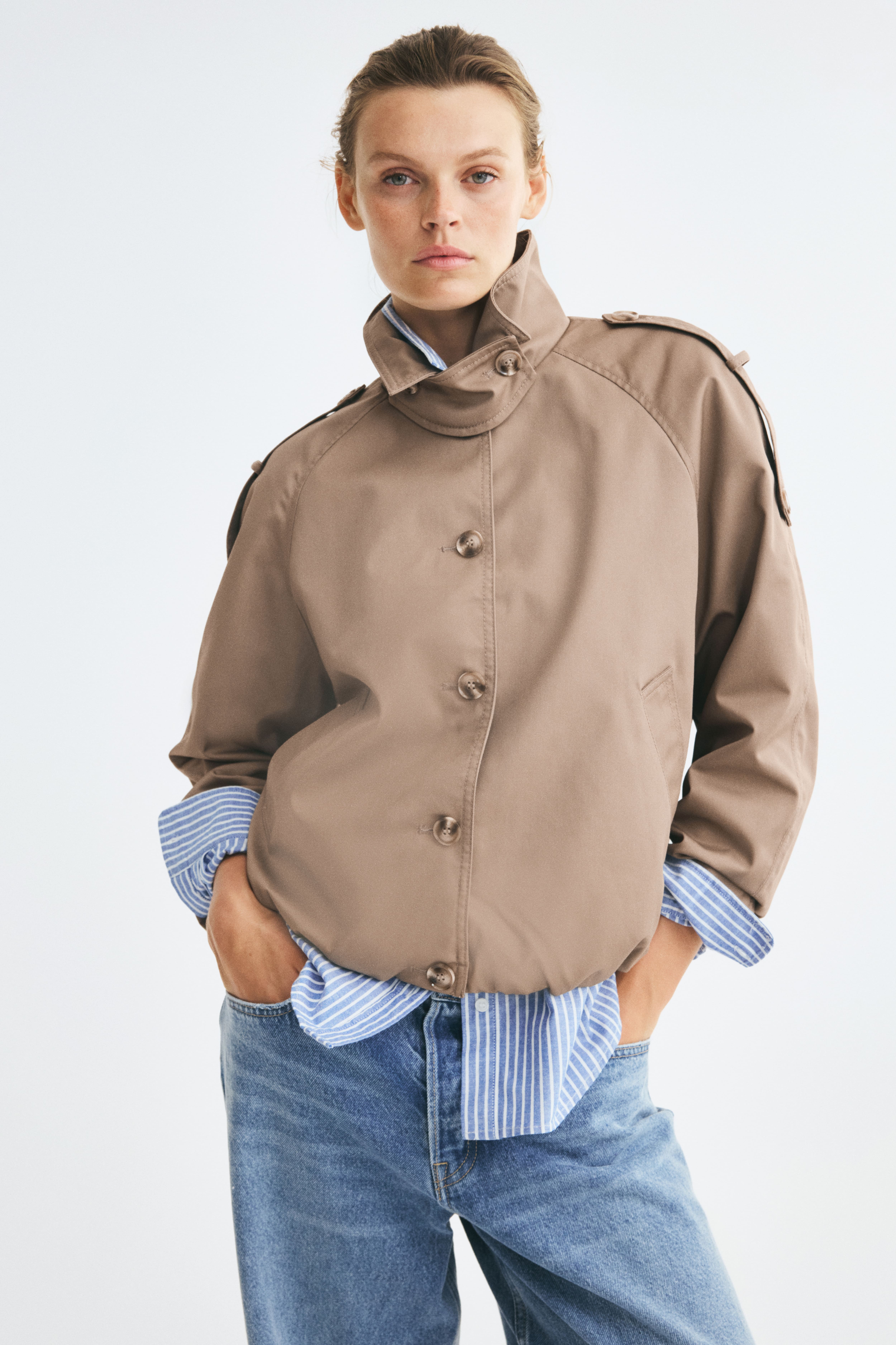 Twill Blouson Jacket