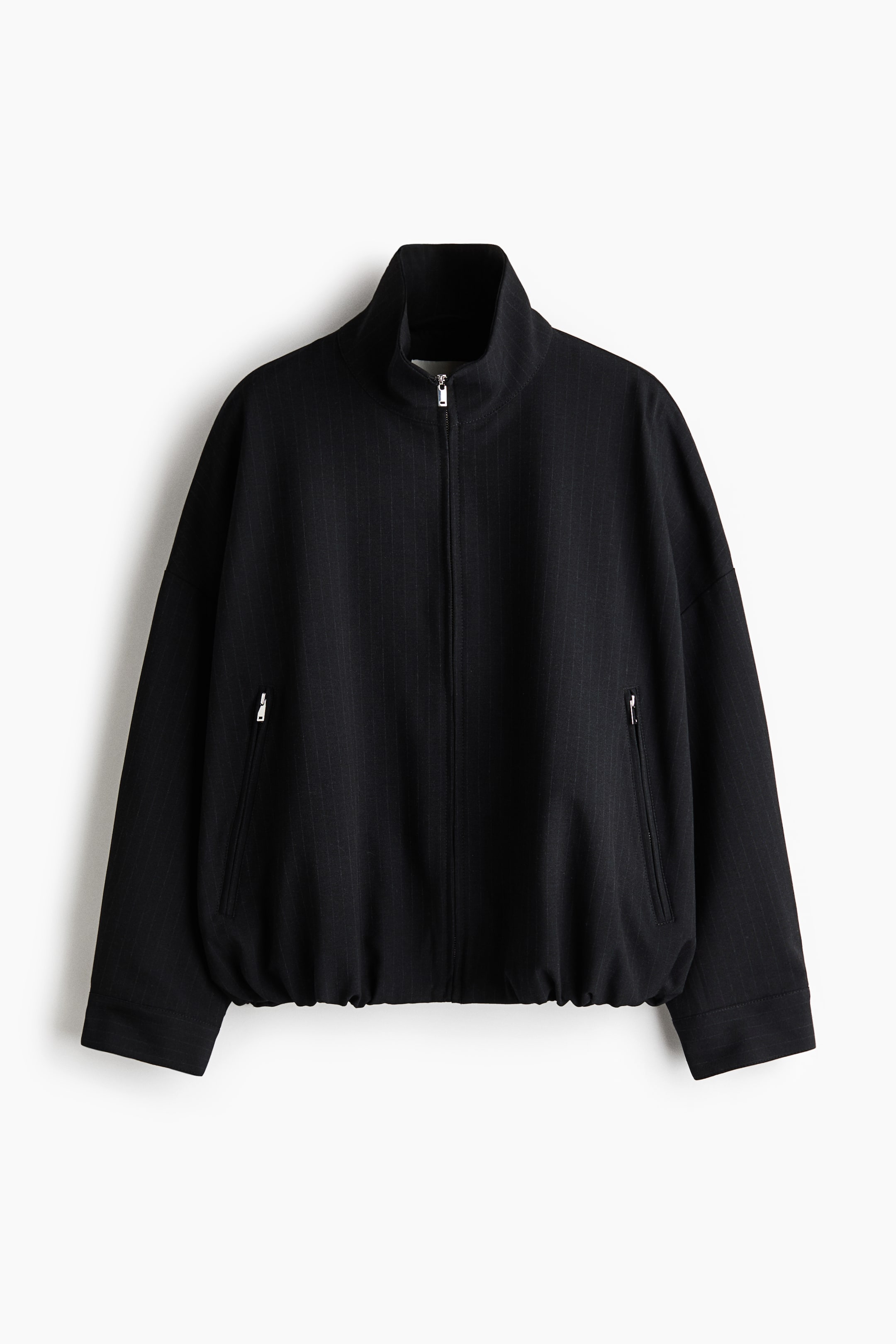 Oversized Bubble-Hem Jacket