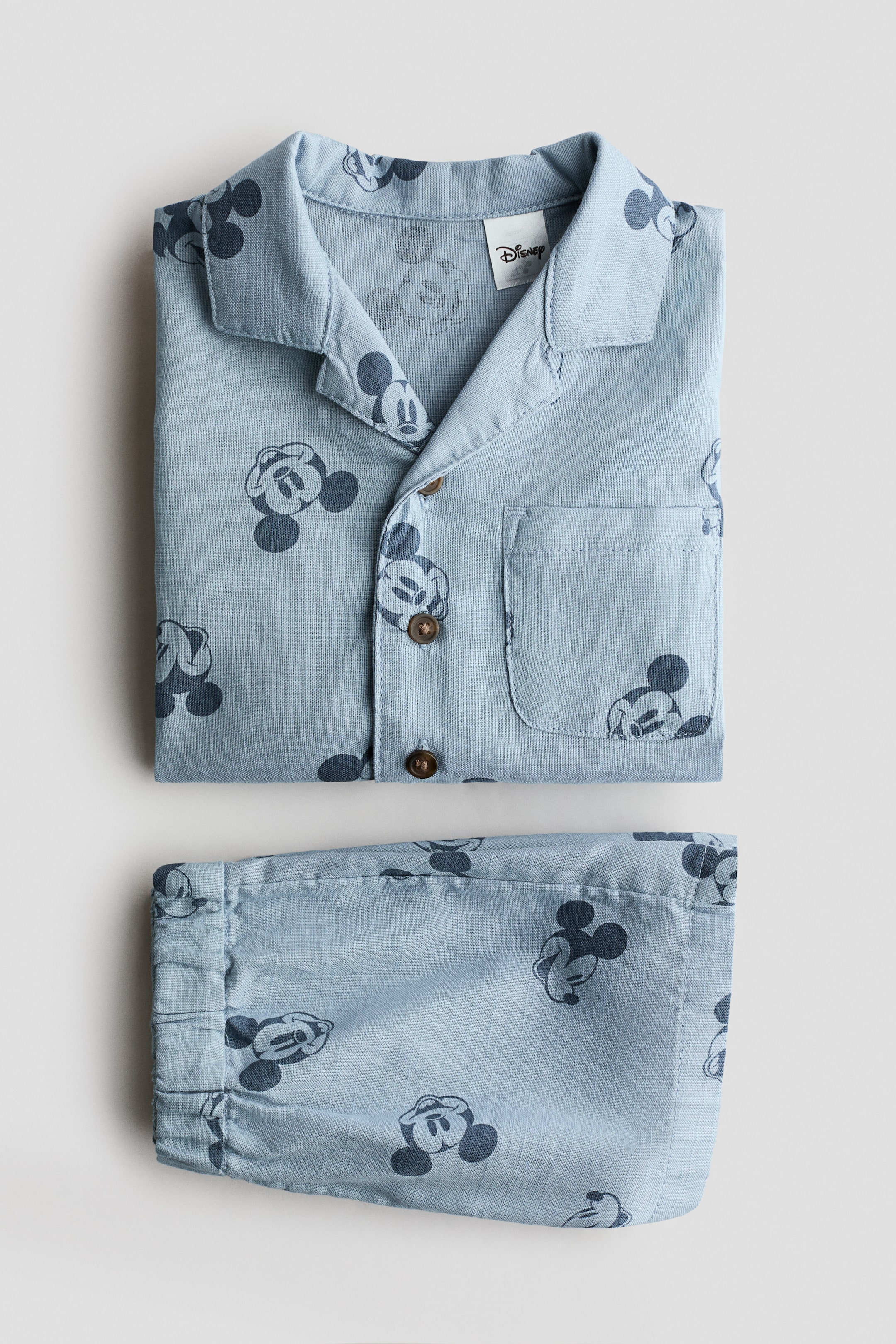 Детские топы H&M 2-Piece Printed Cotton Set — фото 2