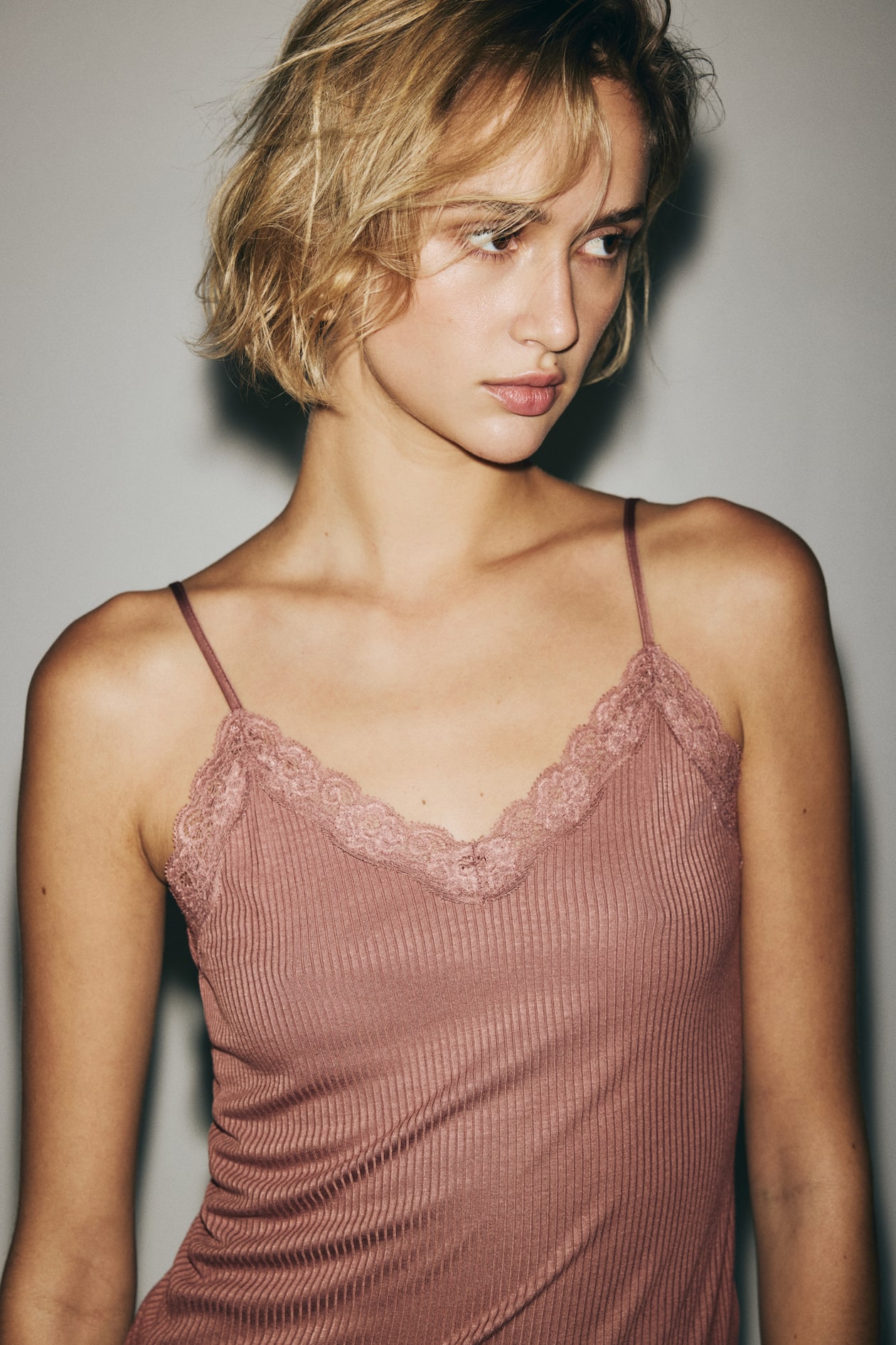 Lace-Trimmed Camisole Top - image 4