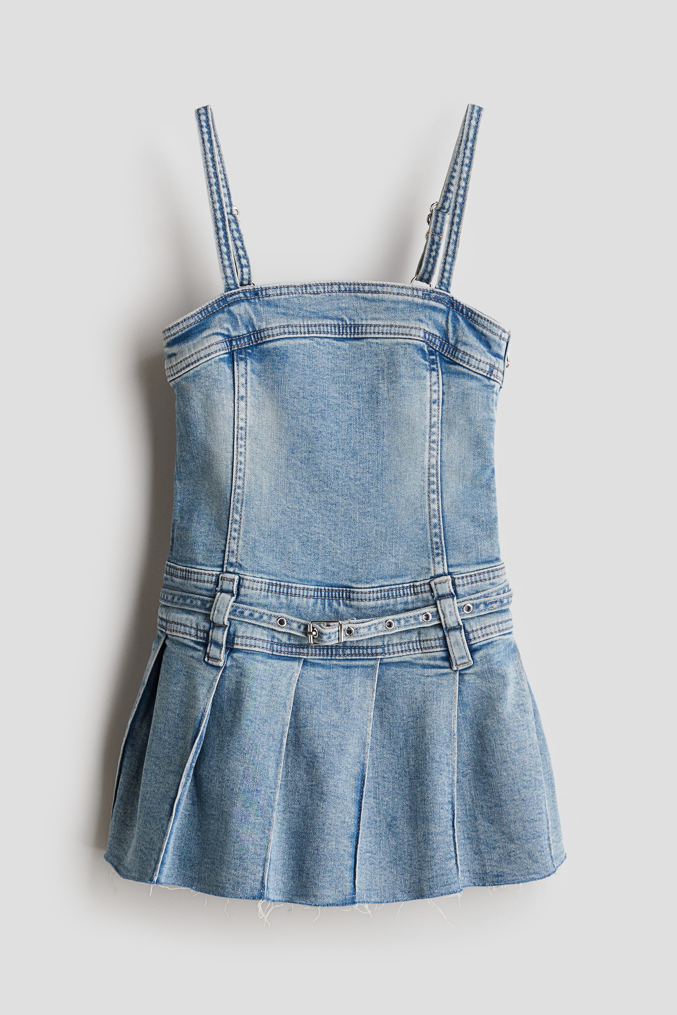 Denim Strappy Dress