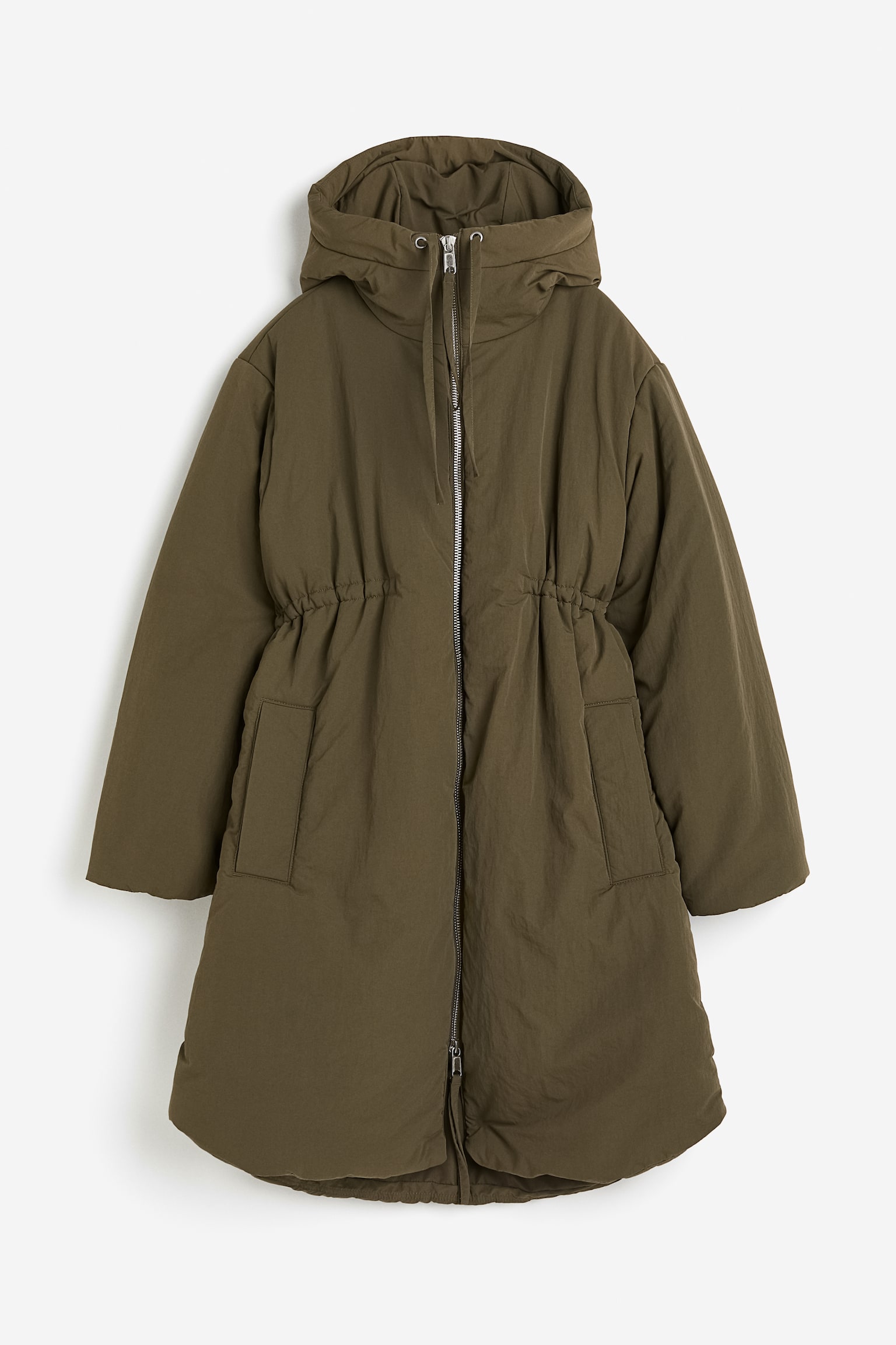 MAMA Padded Parka - Dark khaki green - 1