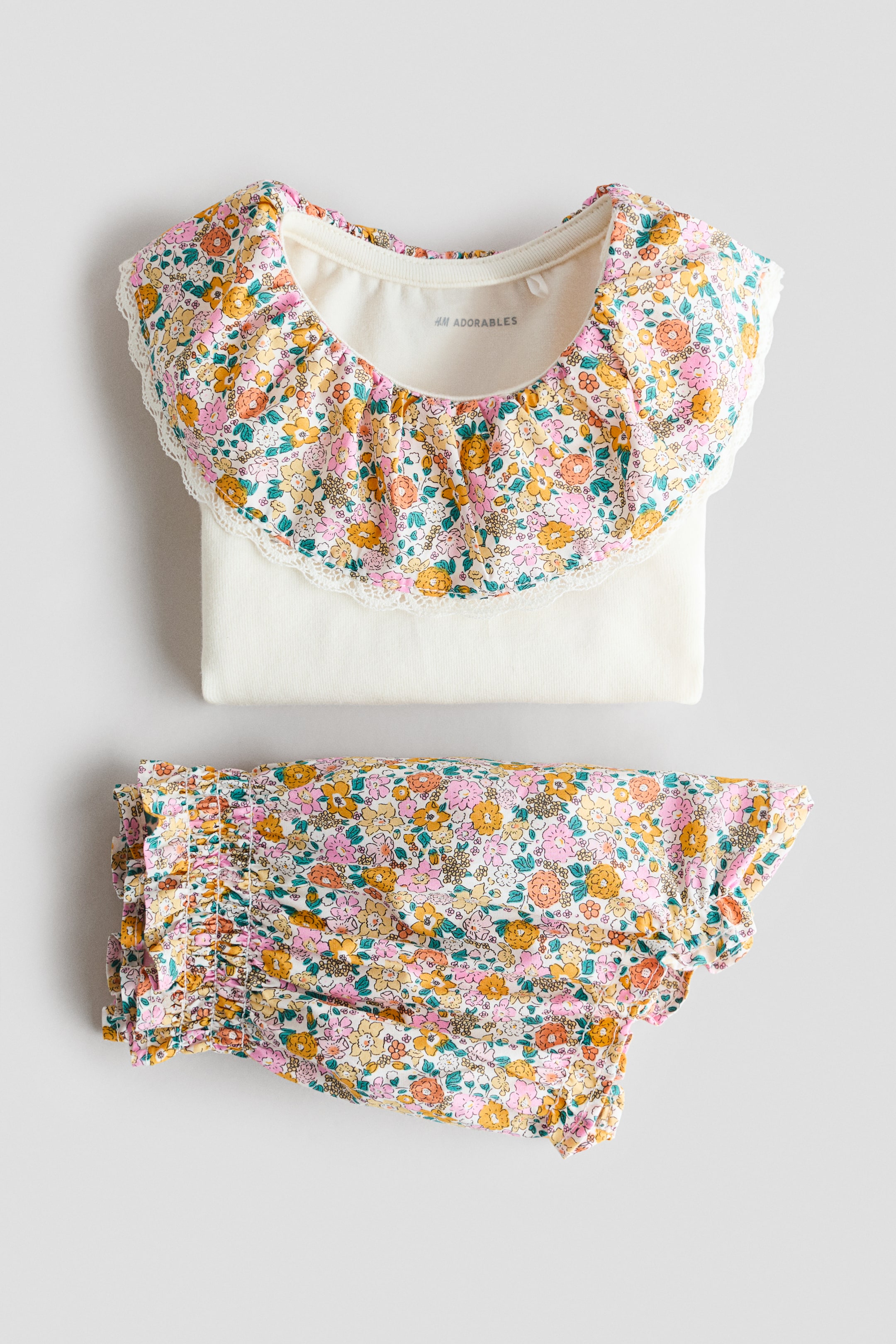 2-Piece Bodysuit and Bloomers Set