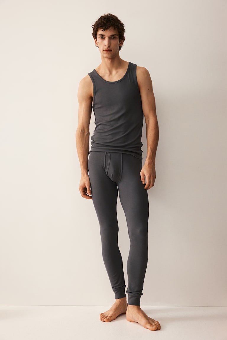THERMOLITE® Long Johns Dark gray Men H&M US