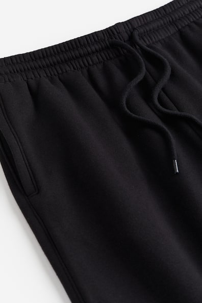 High-waisted joggers - High waist - Long - Black - Ladies | H&M GB