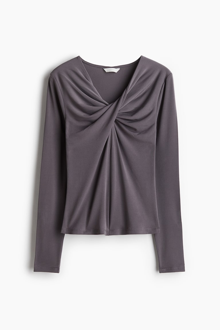 Bluza sa uvijenim detaljem