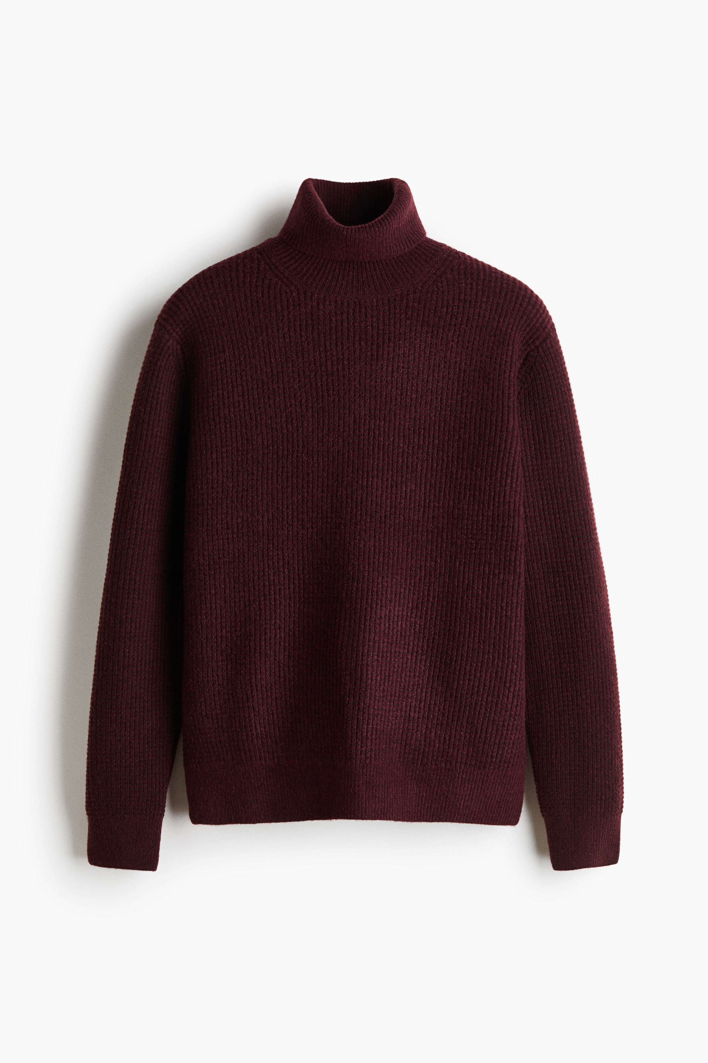 Stickad polotröja Regular Fit
