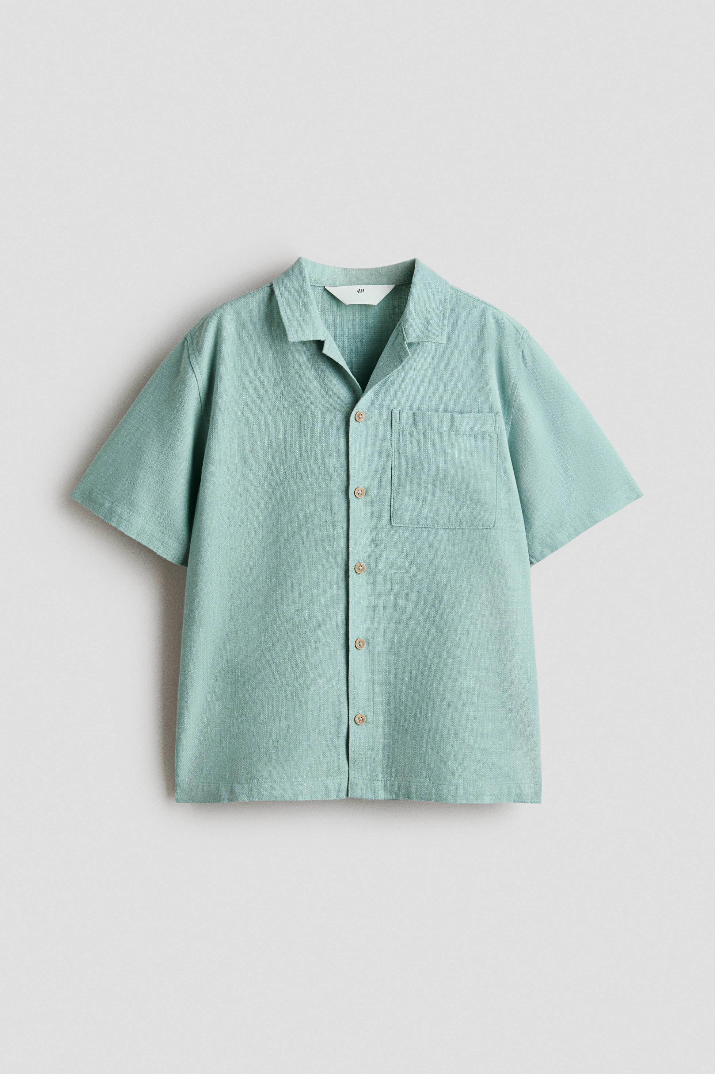 Camisa resort de algodón