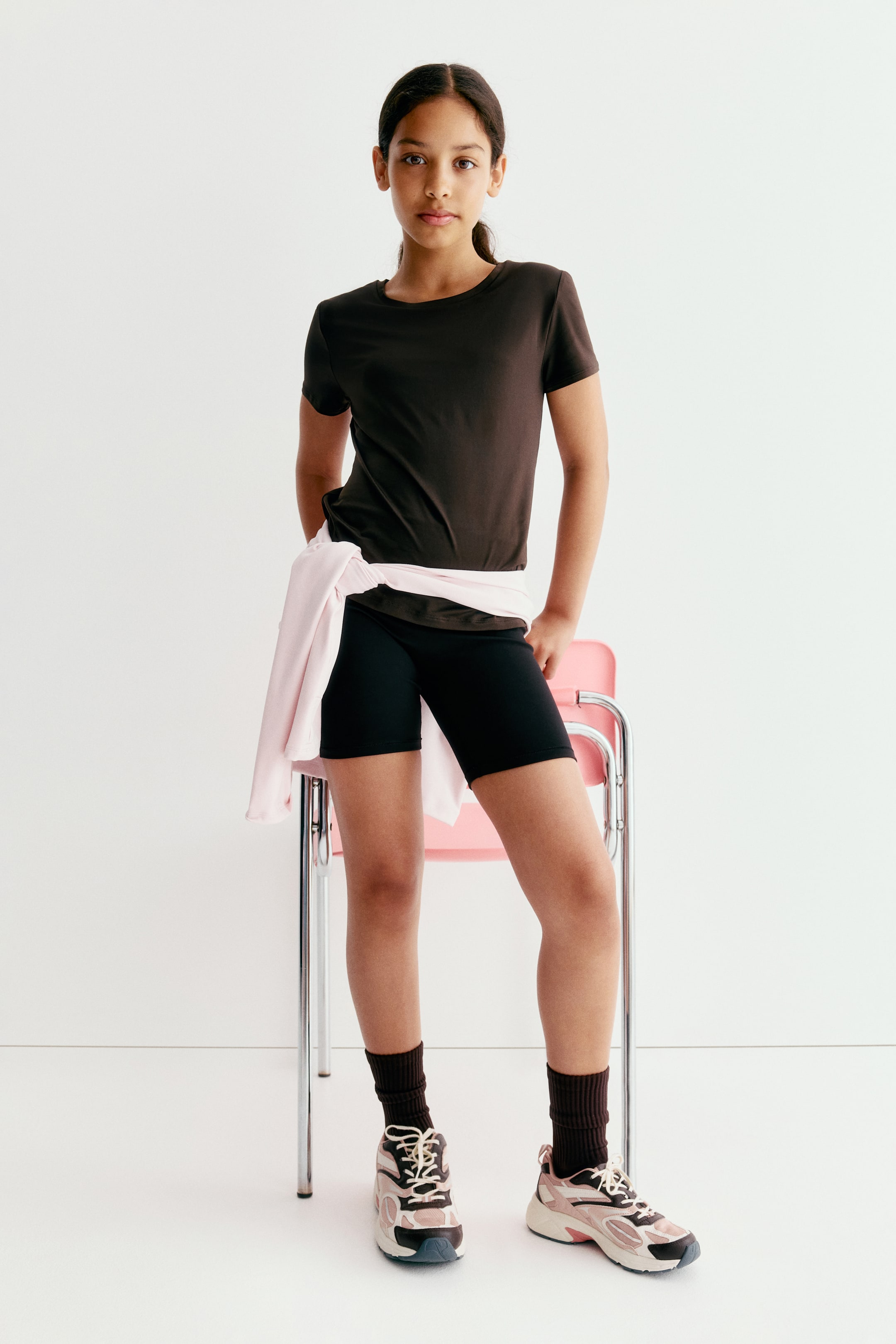 Детские шорты H&M Biking Shorts with SoftMove™ — фото 4