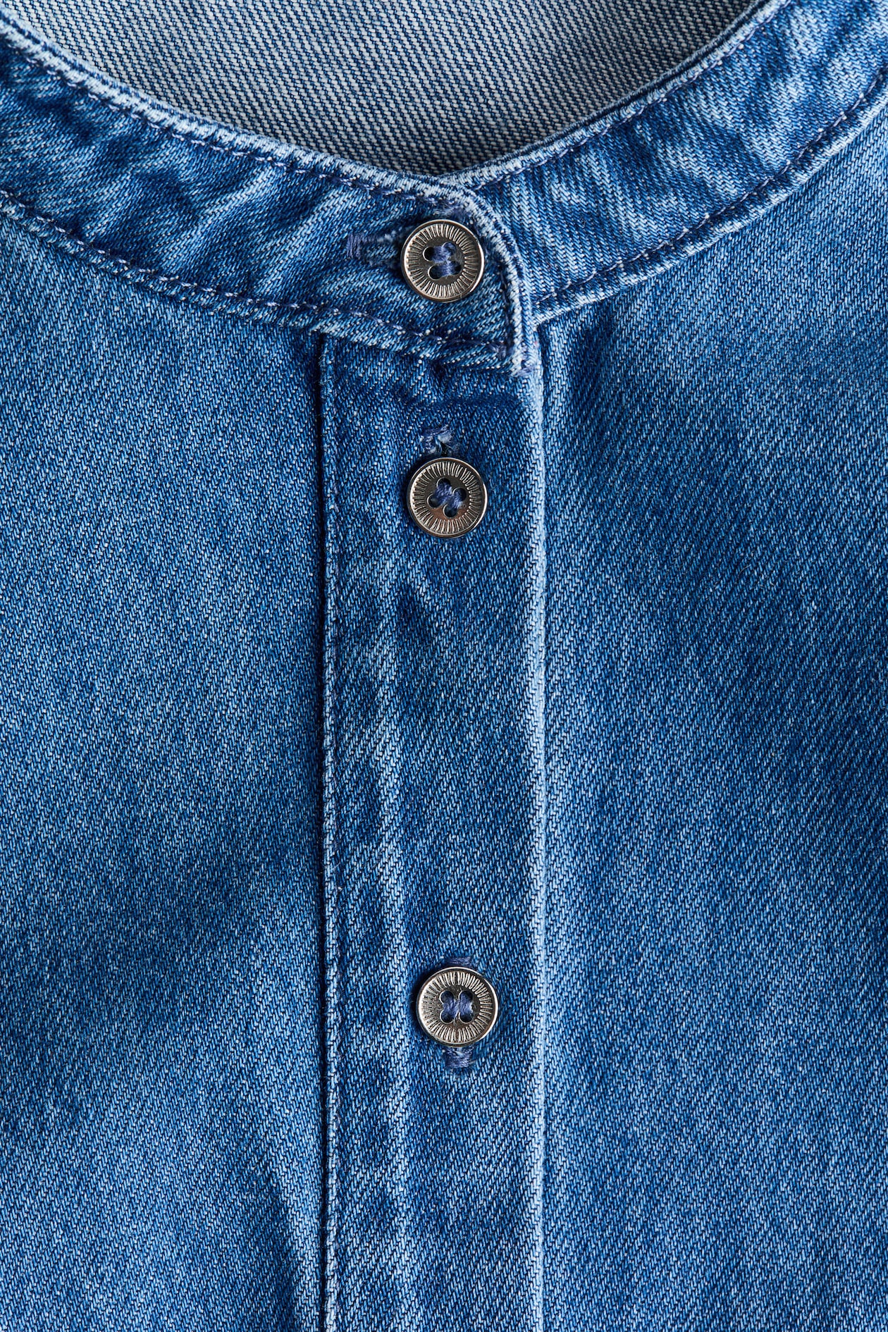 Denim Blouse - image 3