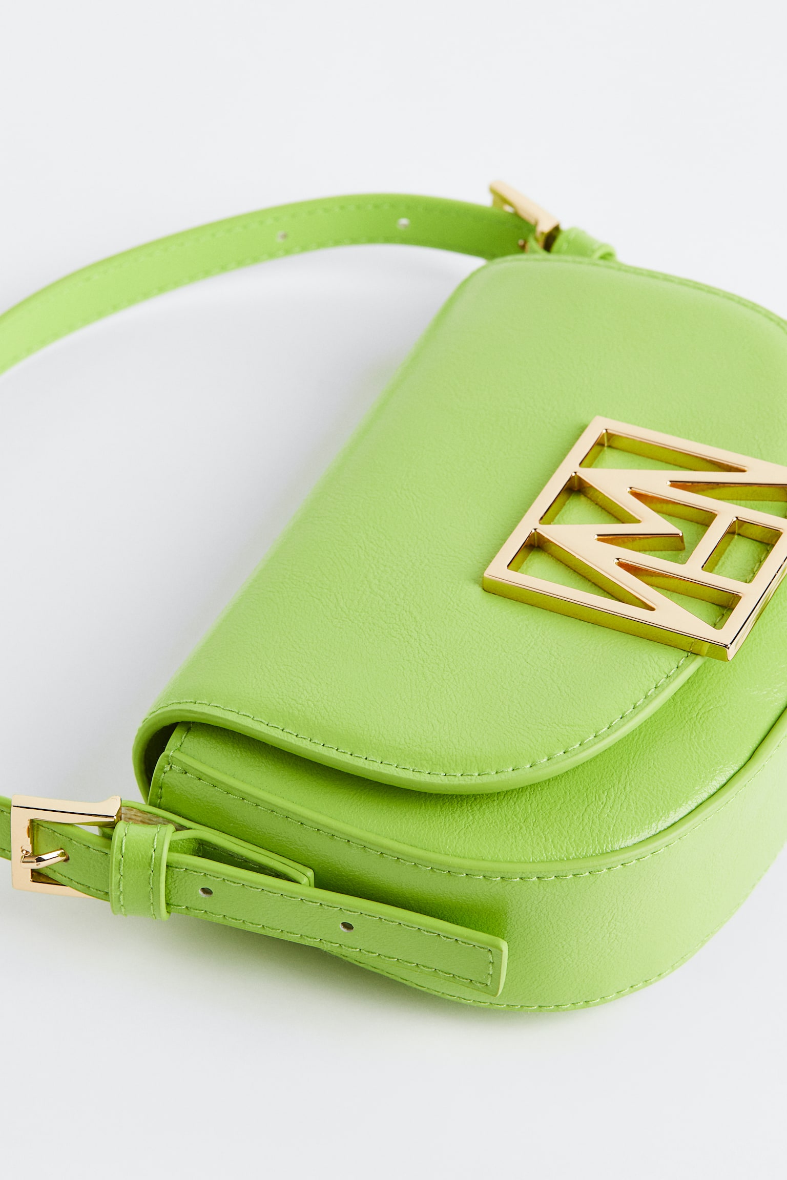 Shoulder Bag - Lime green/Orange - 2