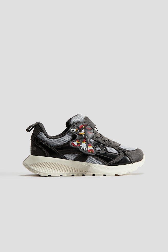 Lightweight-sole trainers - Black/Sonic the Hedgehog - 1