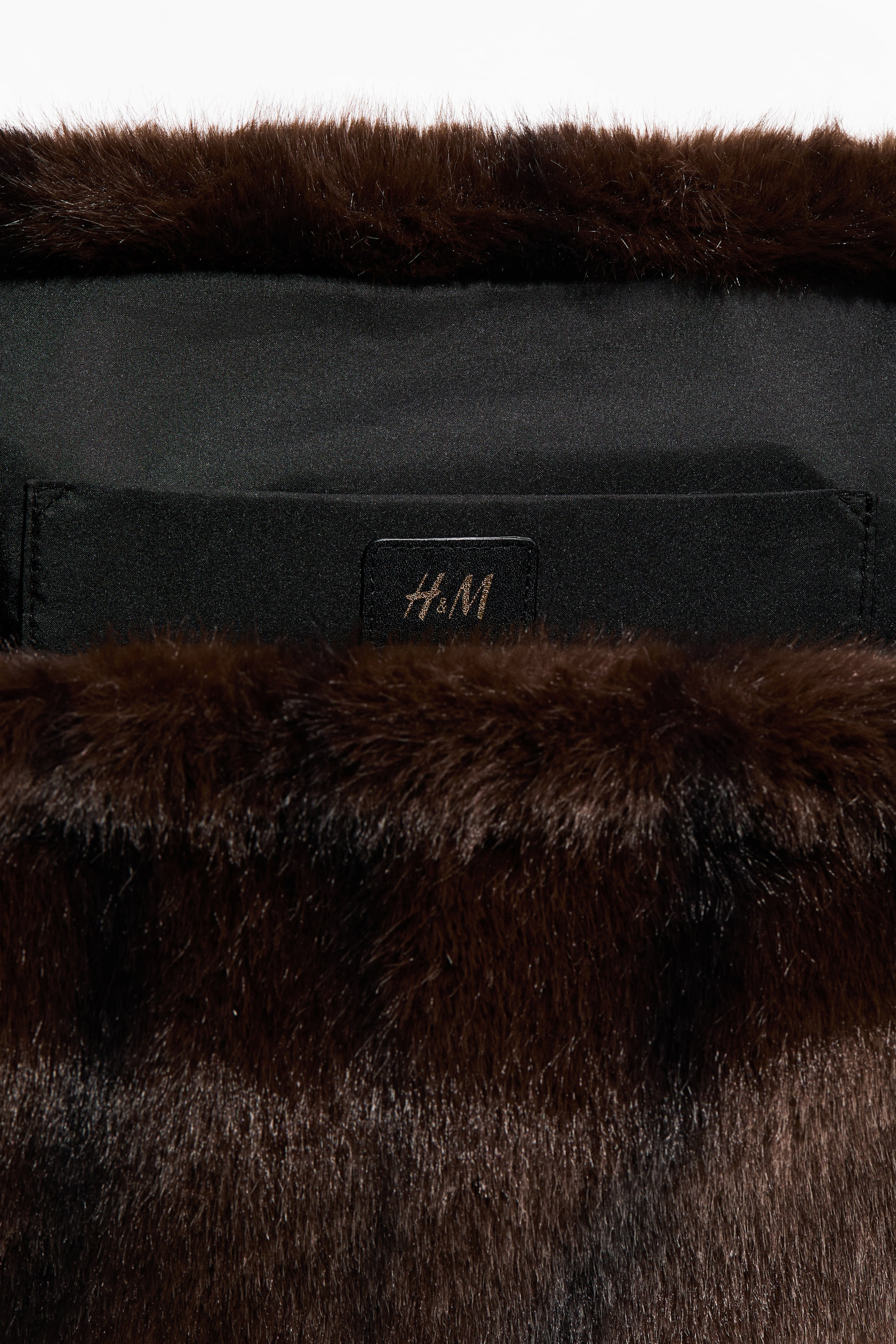 View larger image: Large clutch - Dark brown - Ladies | H&M CA 3