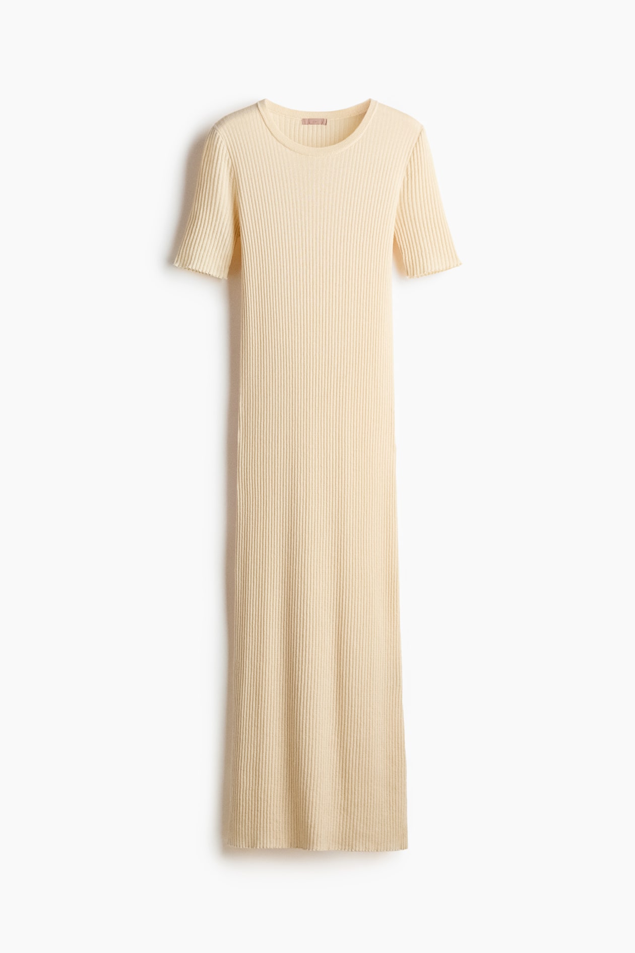 Rib-Knit T-Shirt Dress