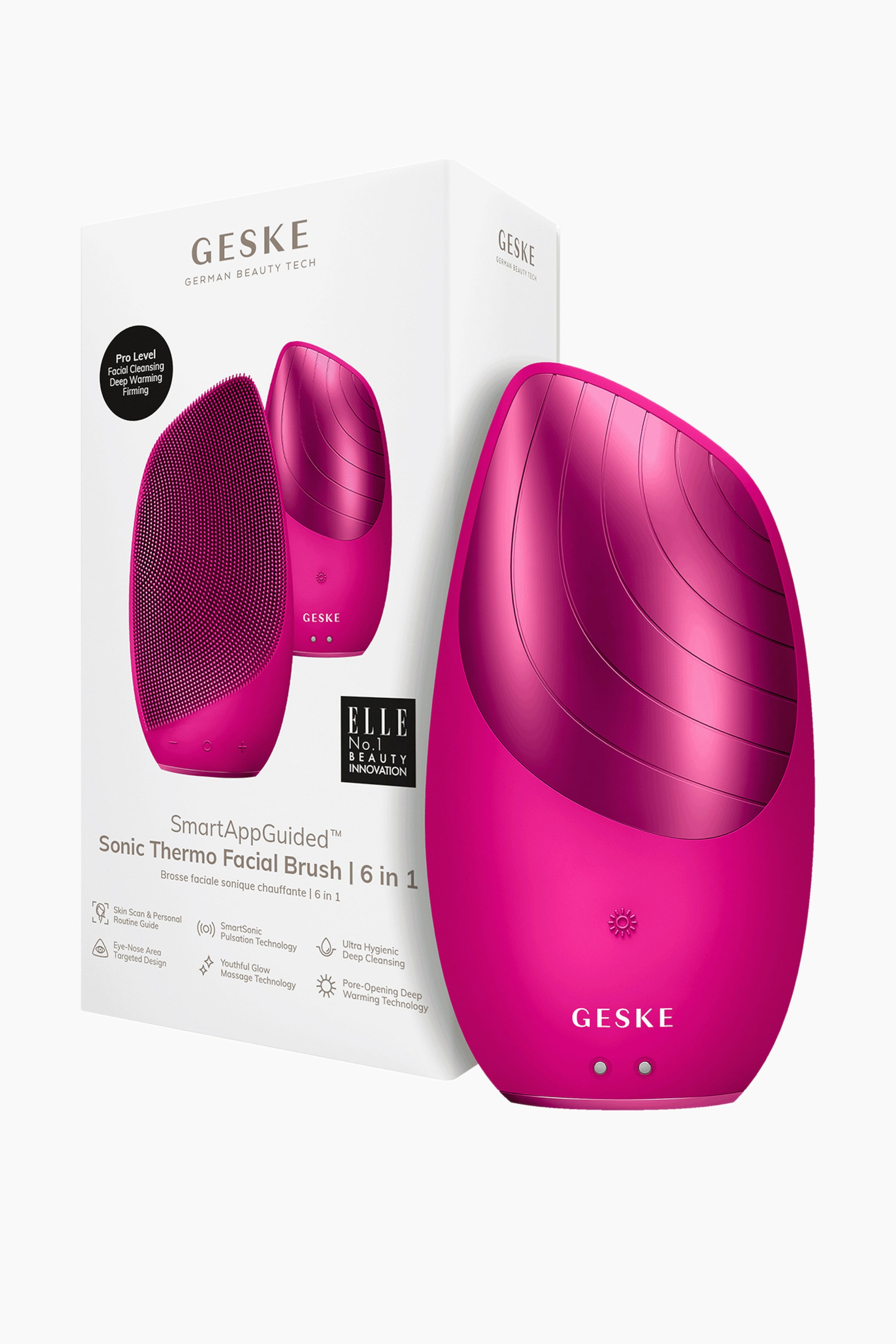 Größeres Bild ansehen: Sonic Thermo Facial Brush  6 In 1 - Magenta - GESKE - Beauty all | H&M DE 2