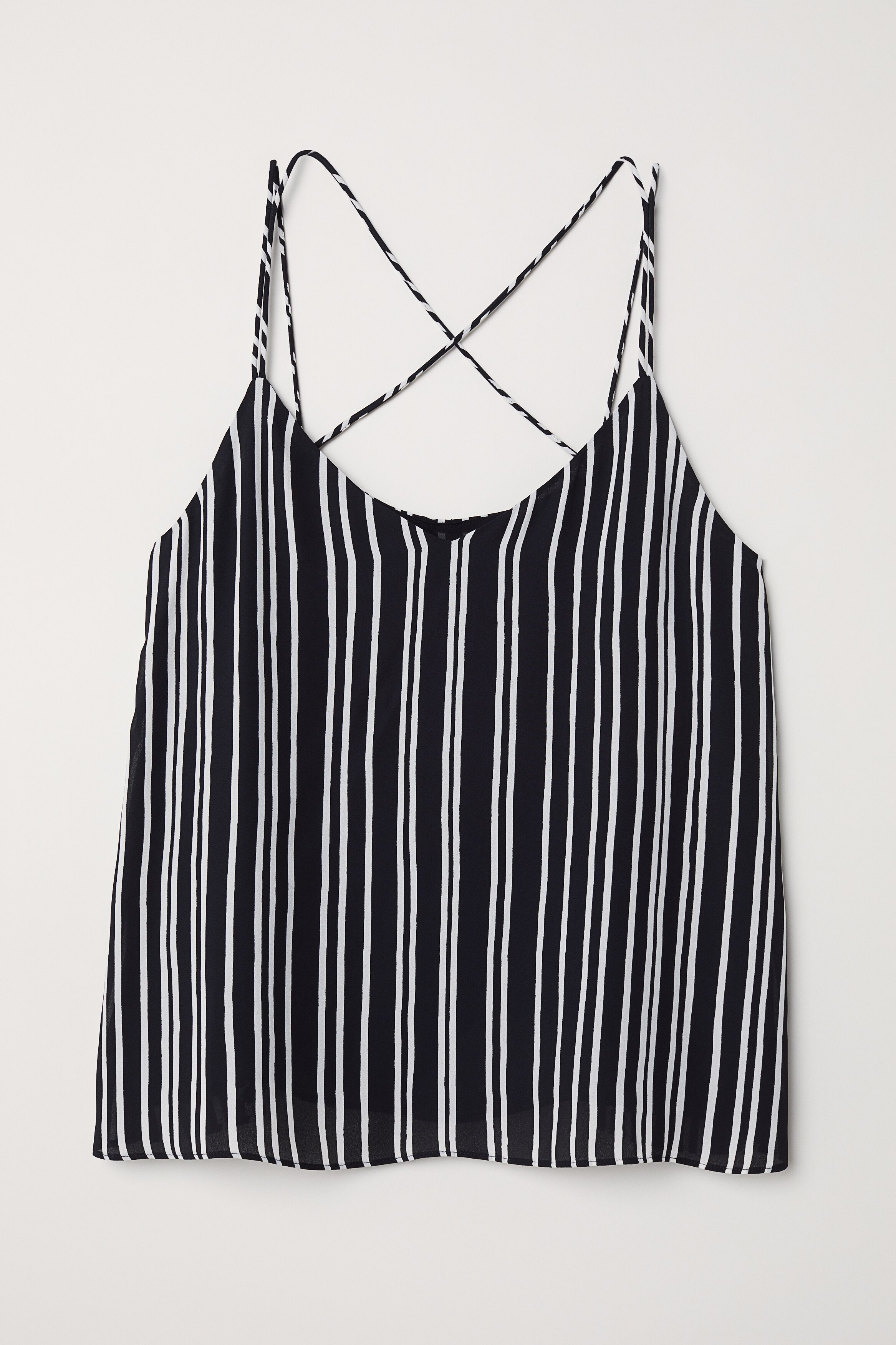 chiffon strappy top