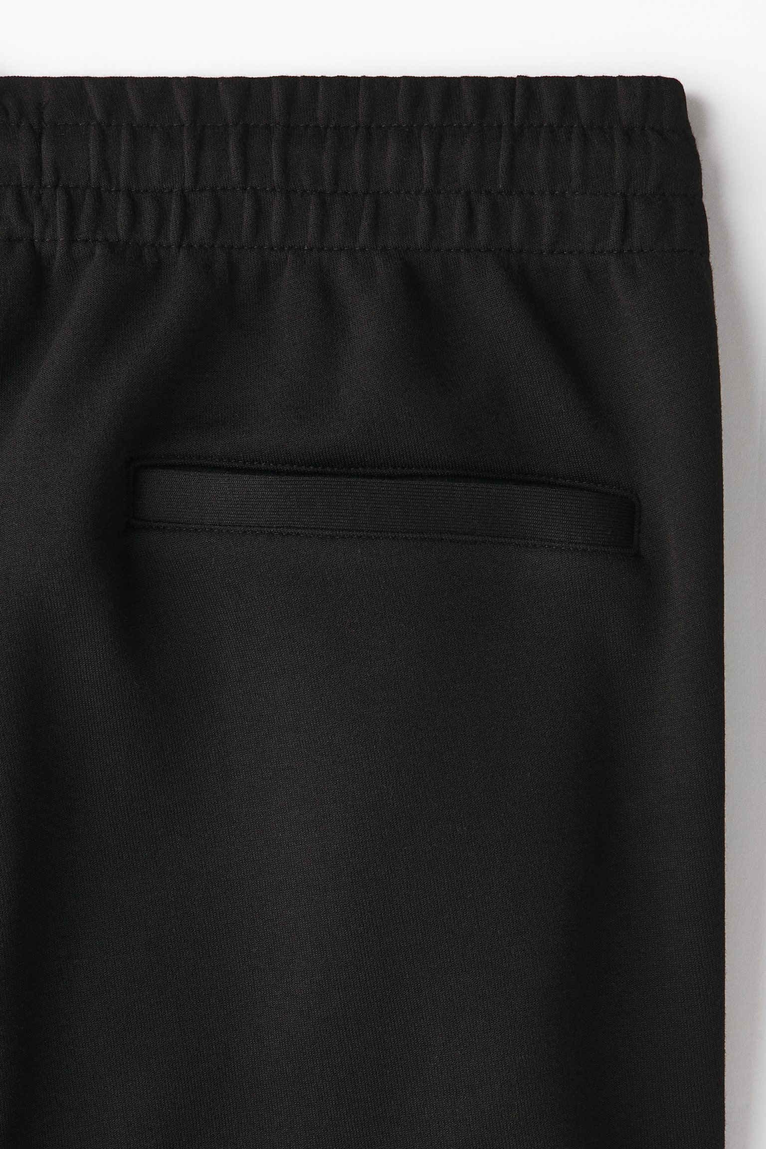 Мужские брюки H&M Regular-Fit Interlock Sweatpants, цвет: Чёрный — фото 6