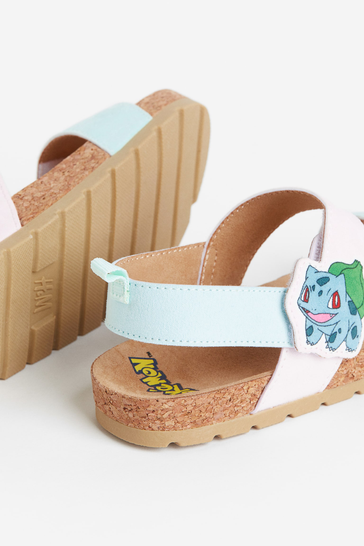 Ankle Strap Sandals - Light turquoise/Pokémon - 3