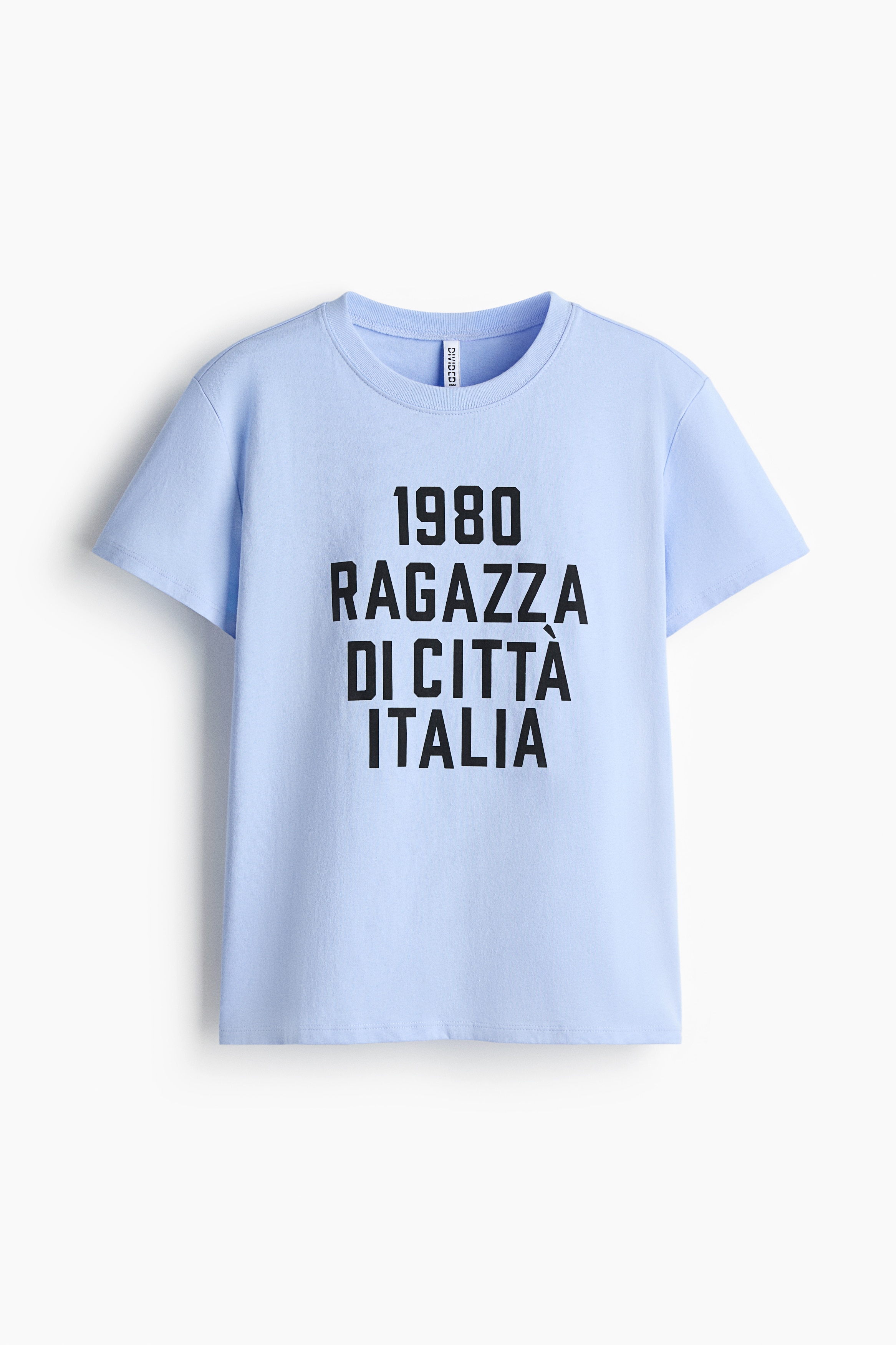 Printed T-shirt - Light blue/Ragazza/Navy blue/Italian Riviera/Light gray melange/Amour/White/olives/Red/Athletic/Light beige/Clementines/Black/Italia