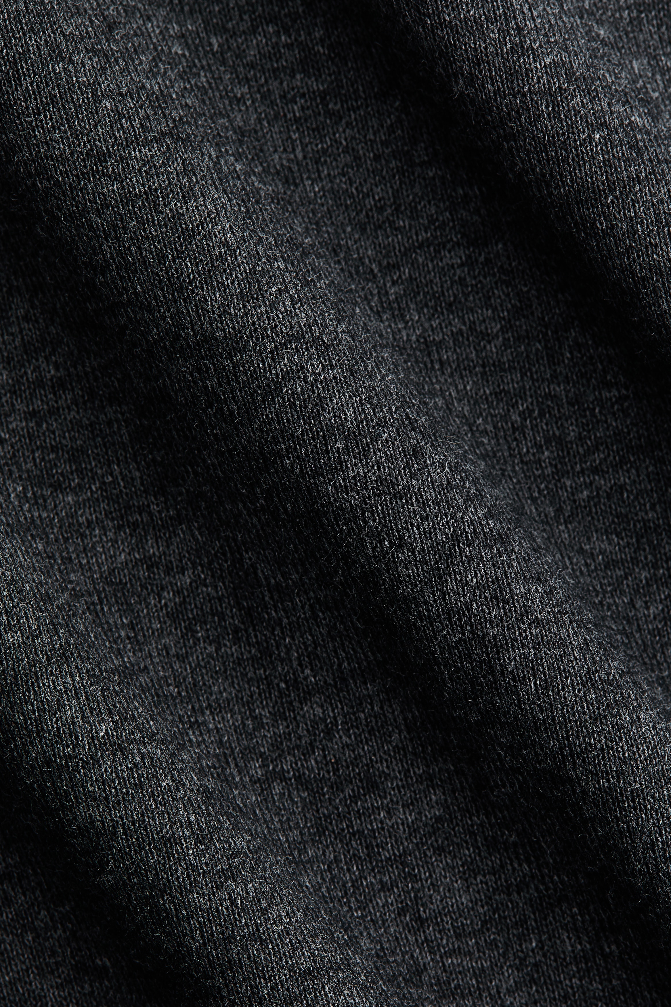 Fine-knit polo dress