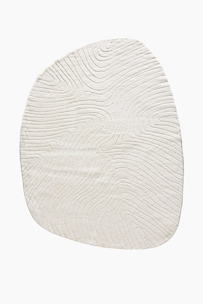 Tapis Lavable Pam - Crème/Marron/Beige/Gris - 1