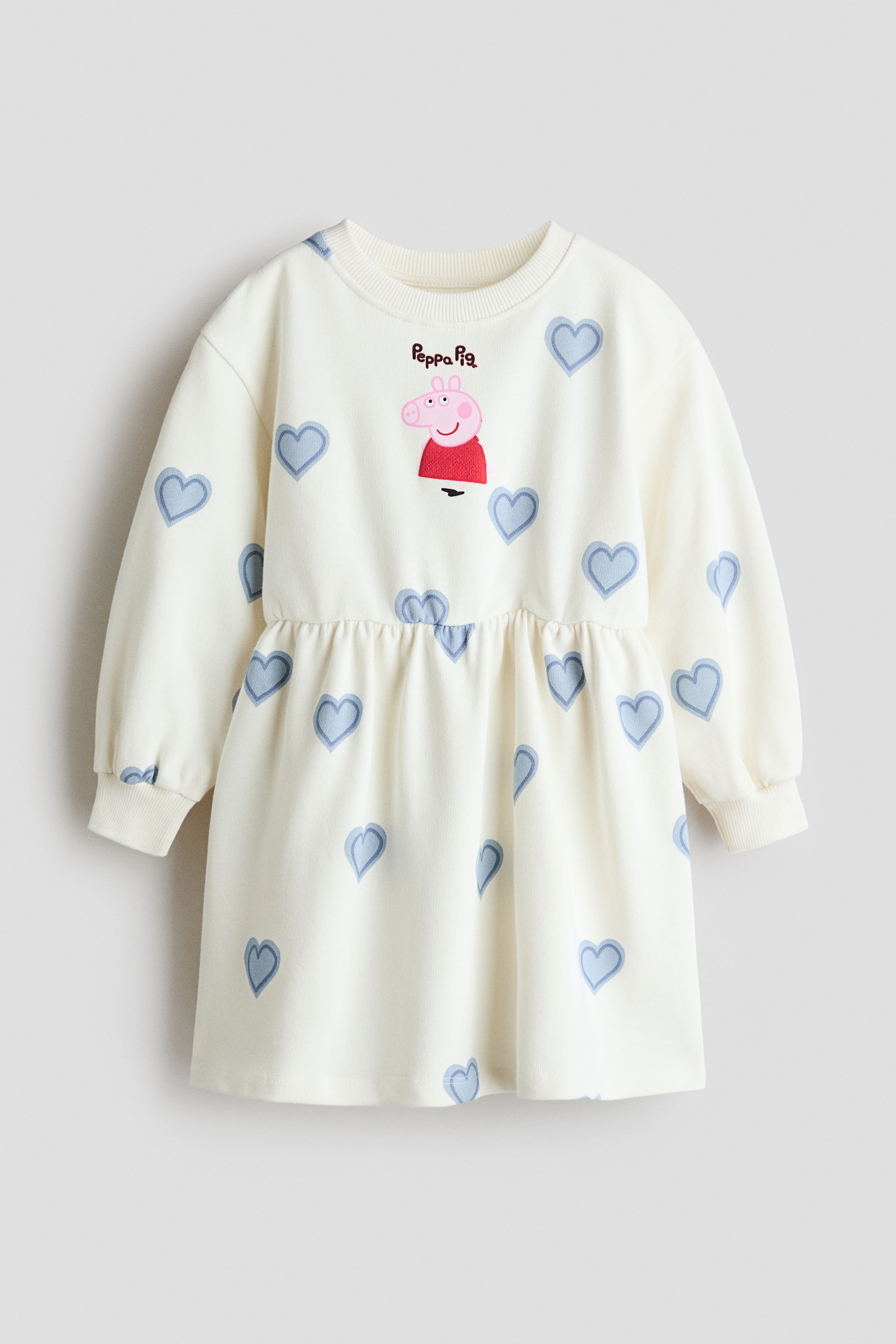 Printed Sweatshirt Dress