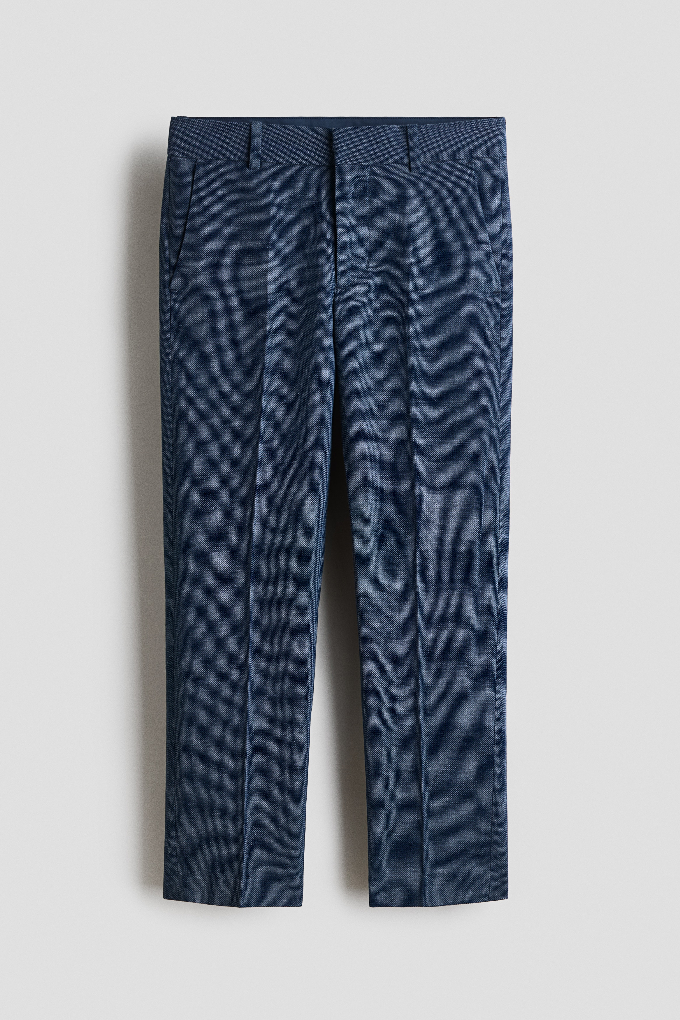 Tailored Pants - Navy blue/Light blue