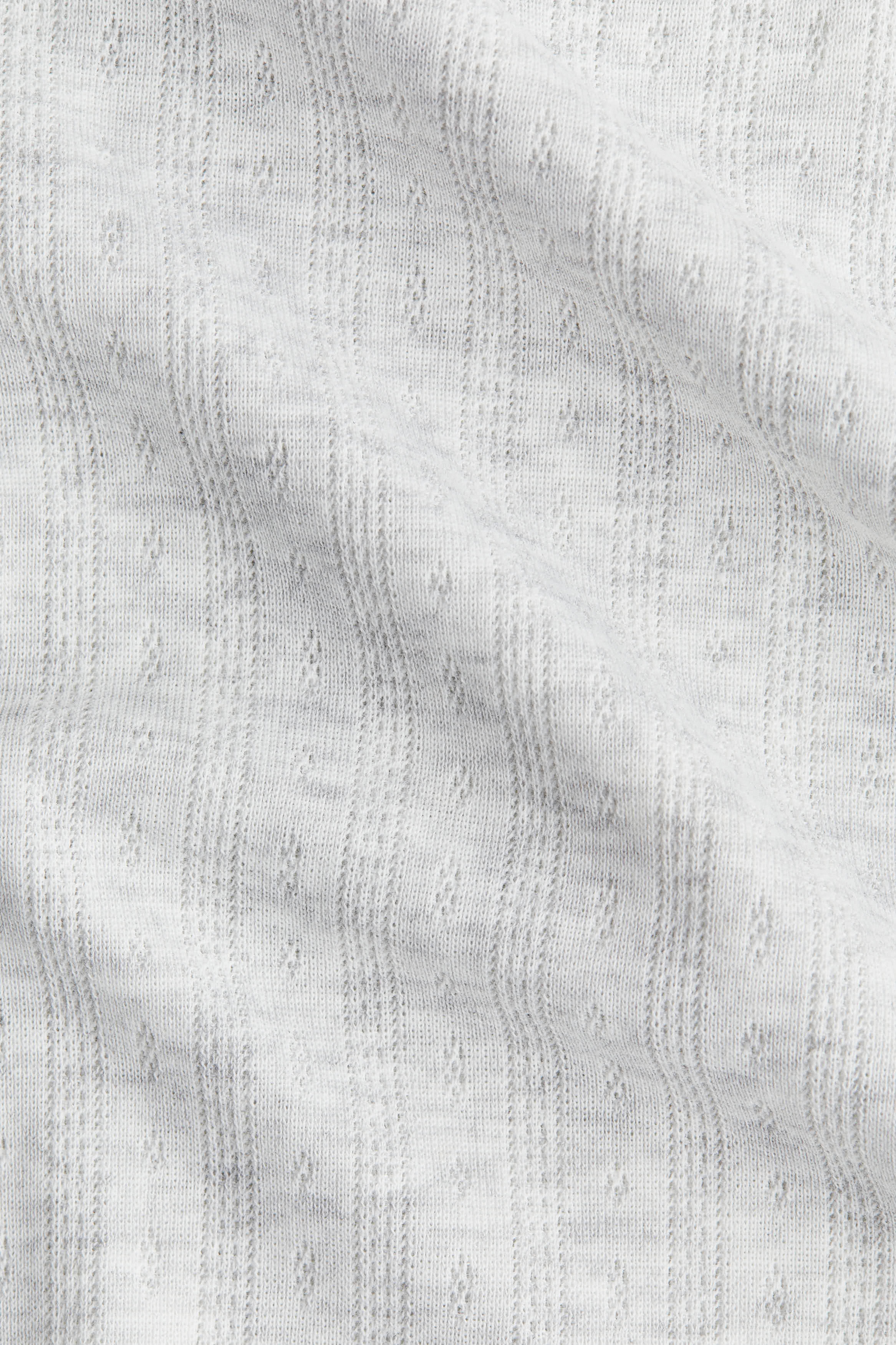 Pointelle-jersey dress