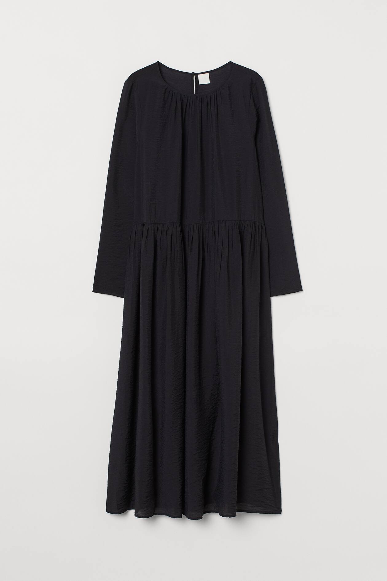 Calf-length Dress - Black - Ladies | H&M US