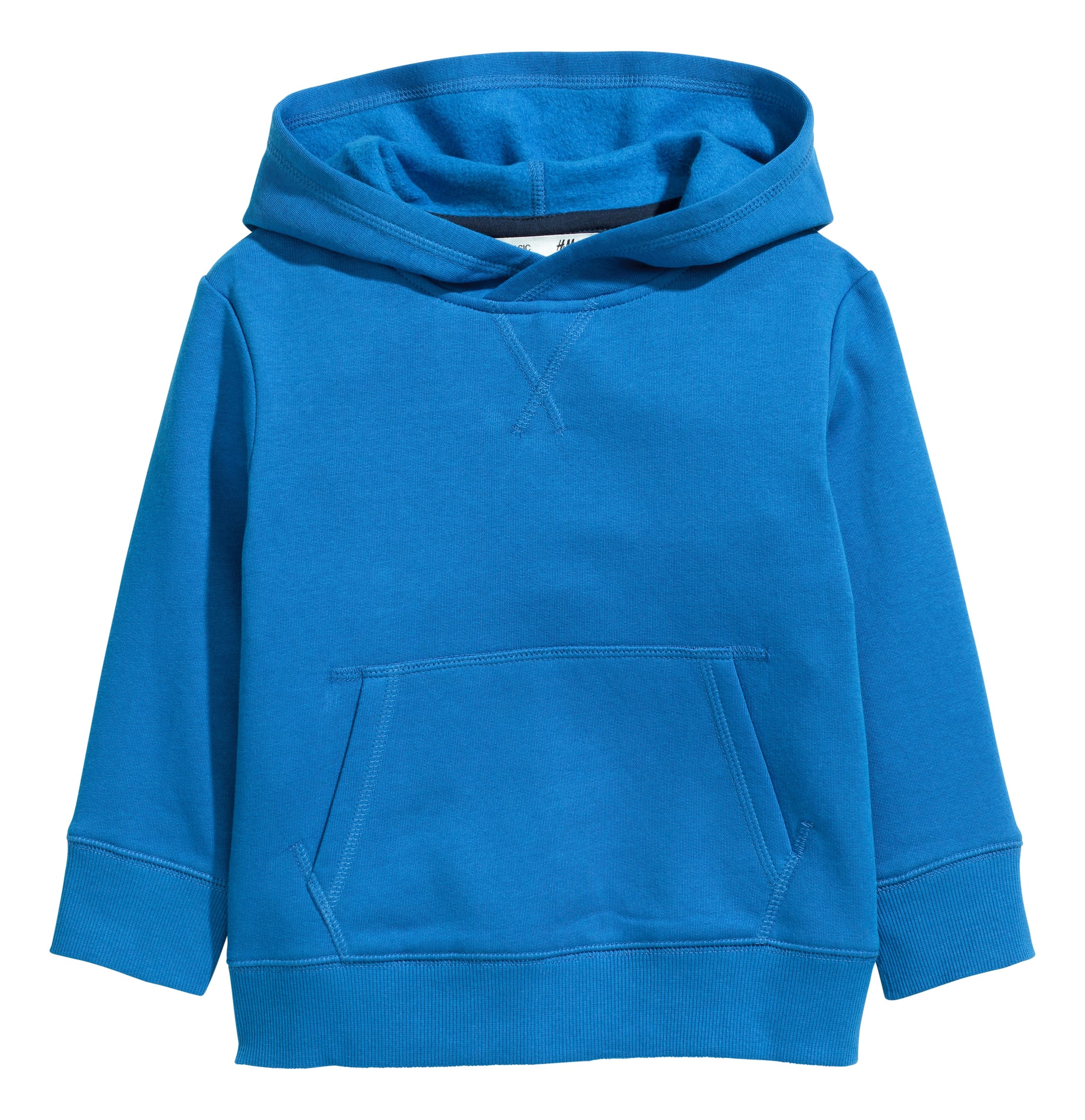 View larger image: Brushed-inside hoodie - Bright blue - Kids | H&M GB 1