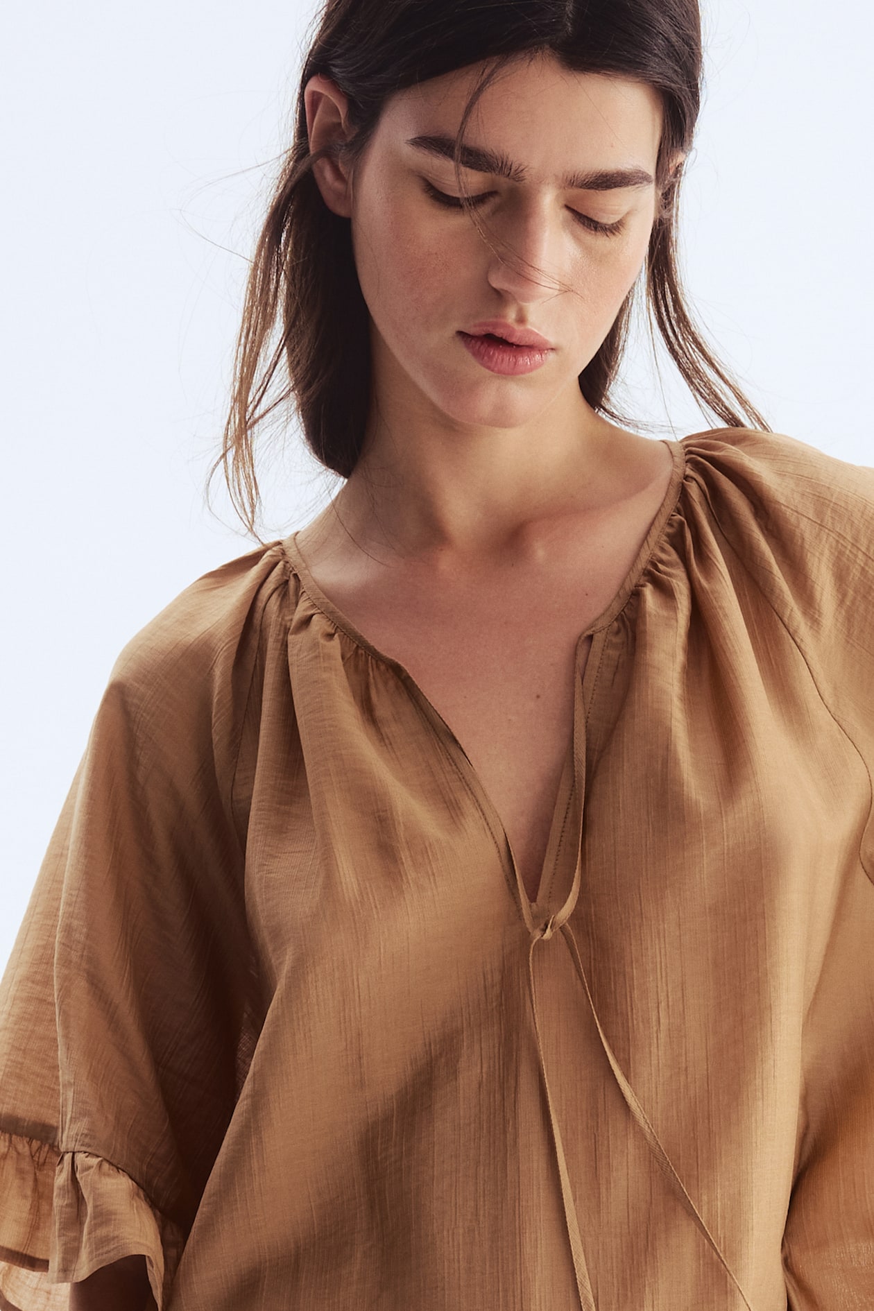 Tie-Detail Tunic Dress - image 2