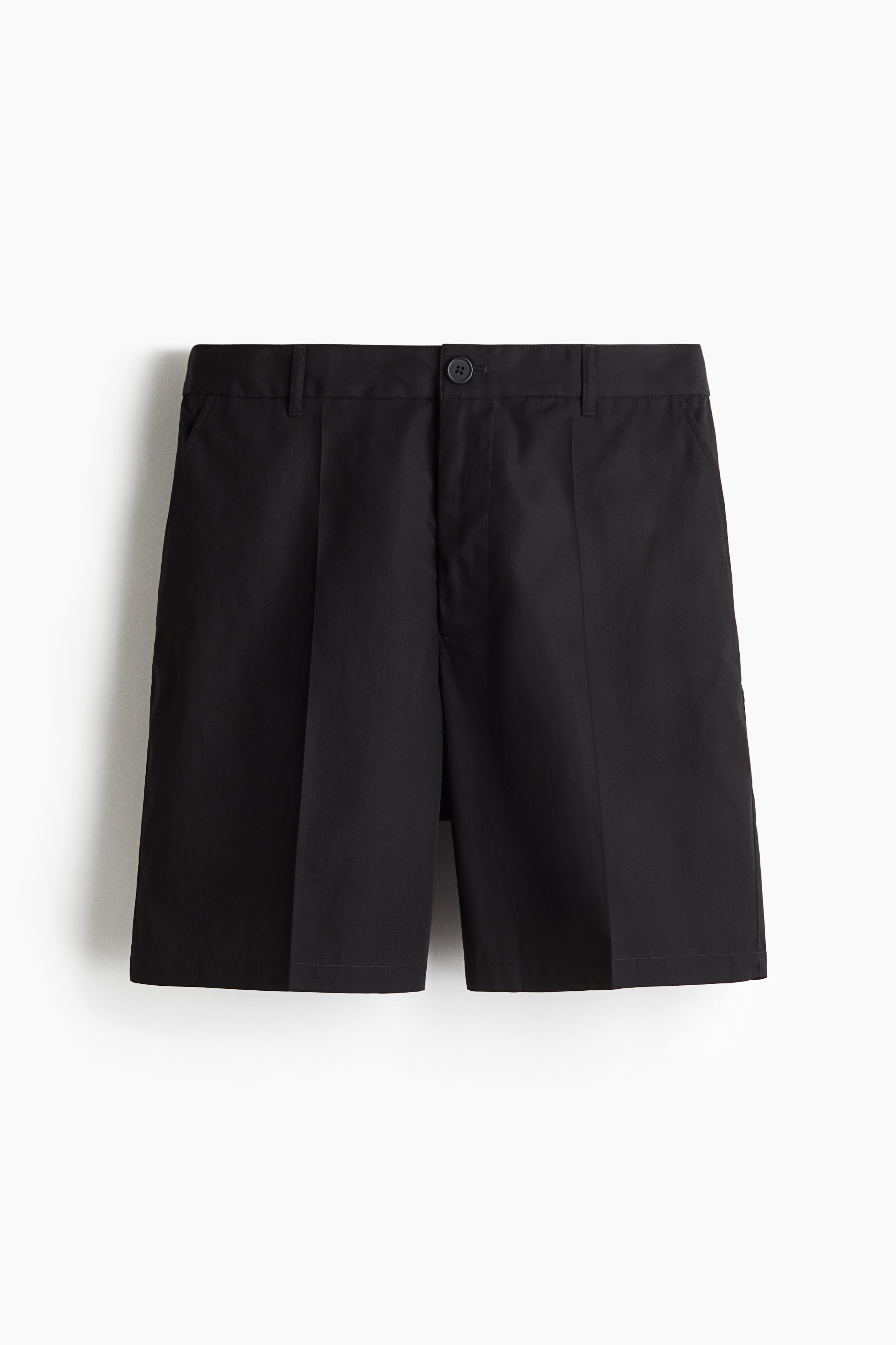 ルーズフィット チノショートパンツ - ブラック/ベージュ