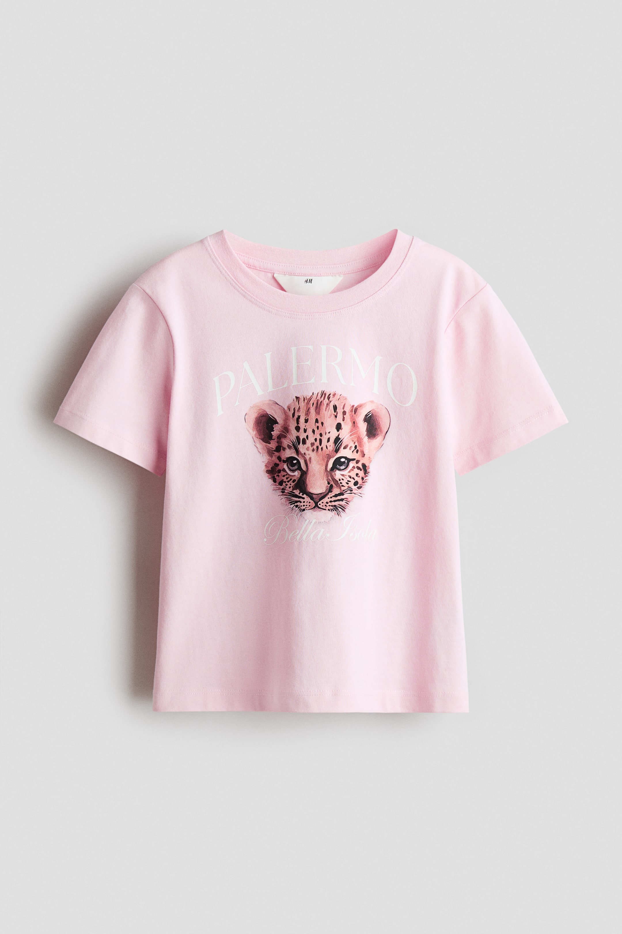 Ampliar la imagen: Playera con diseño - Rosa/Palermo - Kids | H&M MX 1