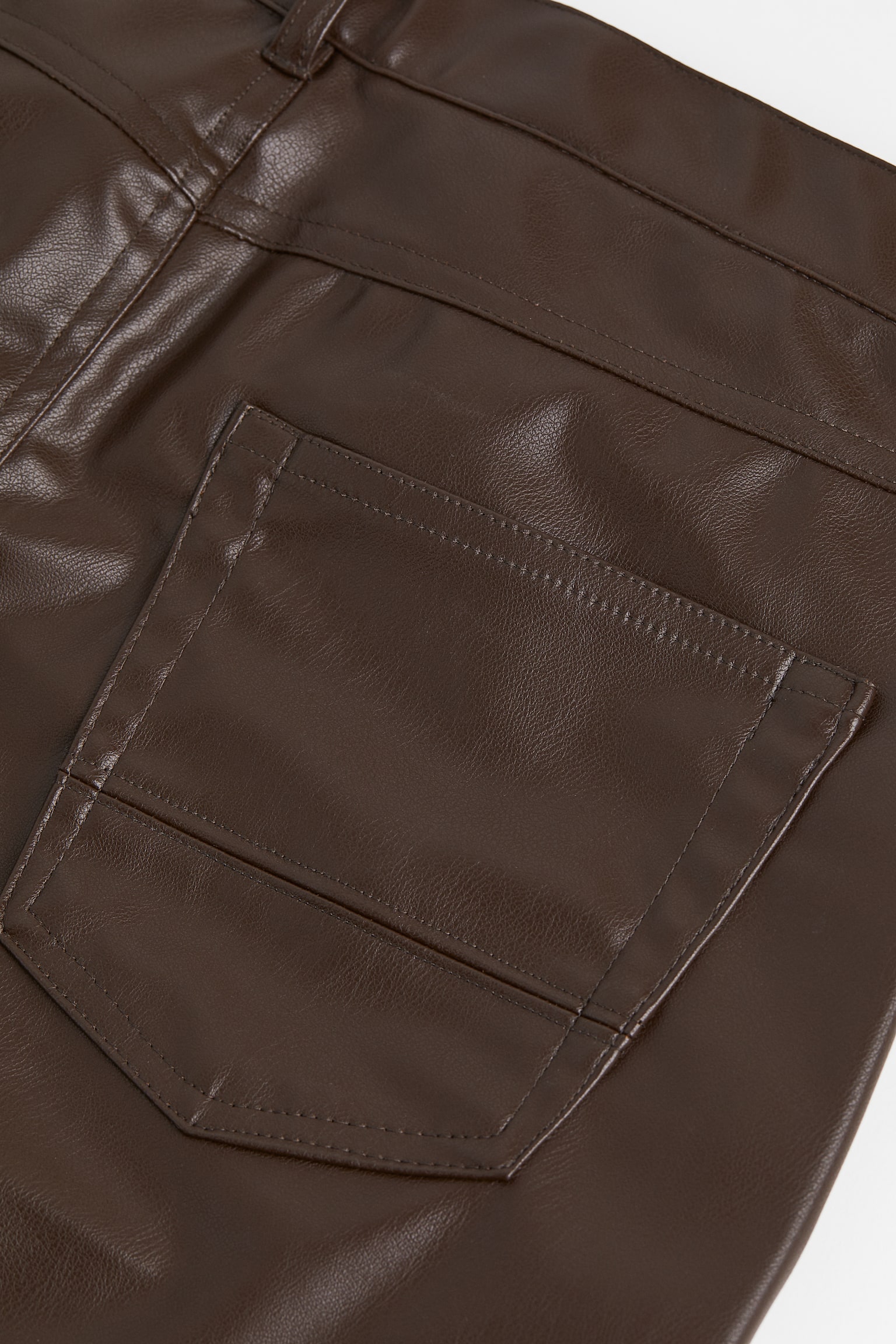 Slim Fit Trousers - Dark brown/Black - 2