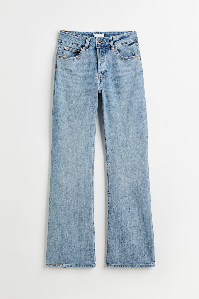 Flare High Jeans - Light denim blue - 1