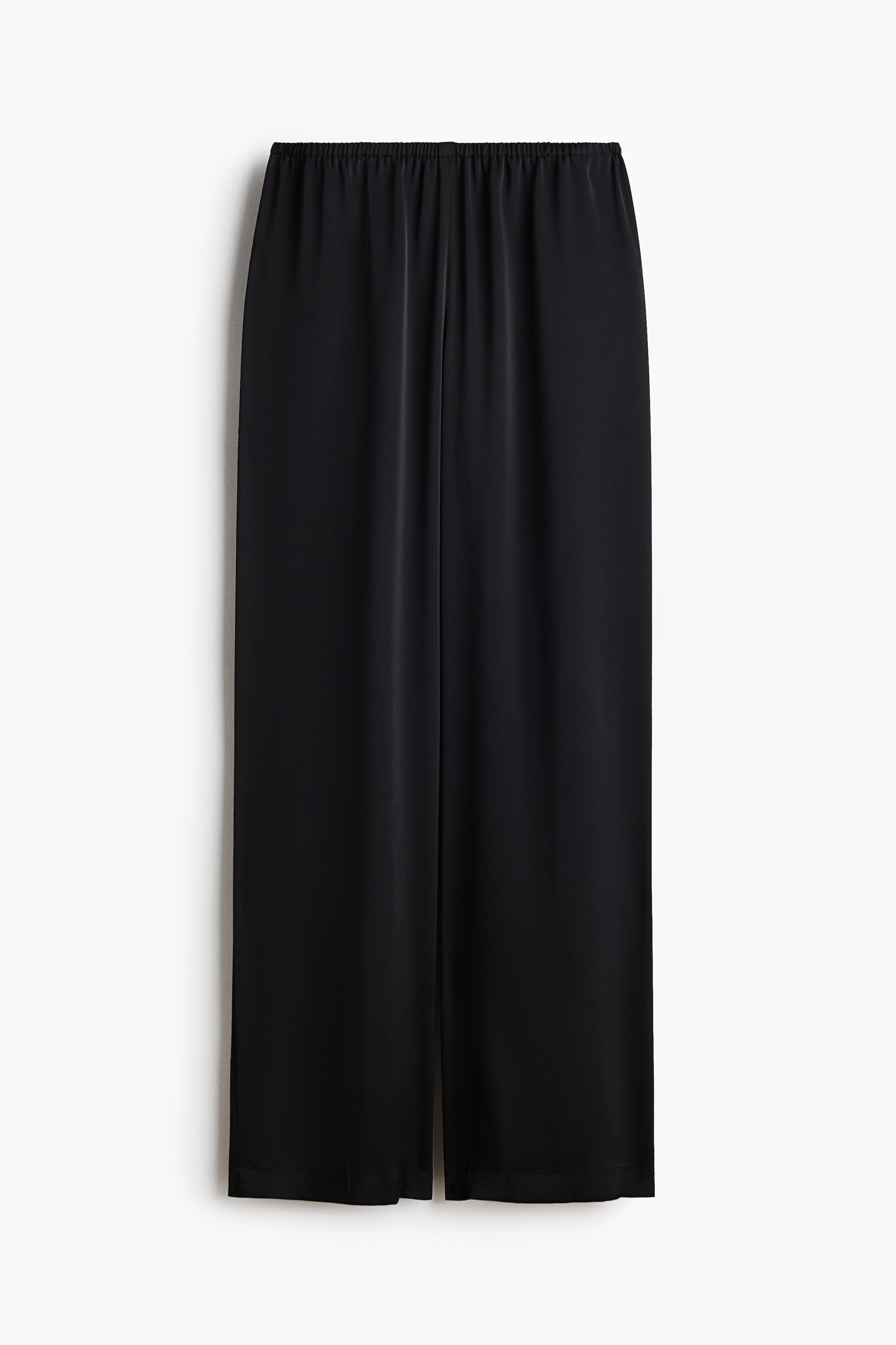 Pantalon large en satin
