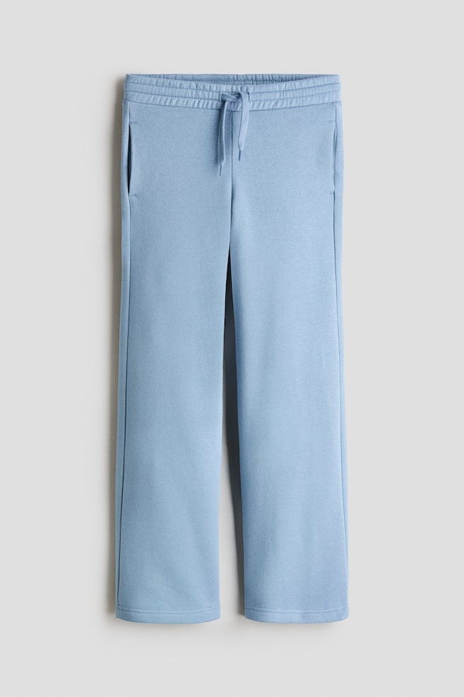 Brushed-Inside Cotton Joggers - Dusty blue/Light gray melange/Light beige melange/Black - 1