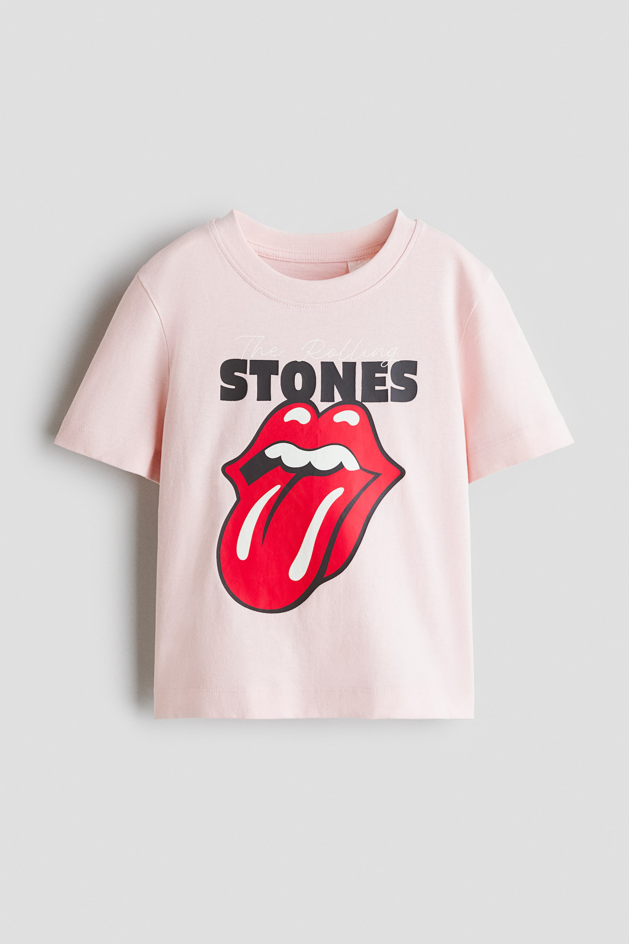 View larger image: Printed T-shirt - Light pink/The Rolling Stones - Kids | H&M 1