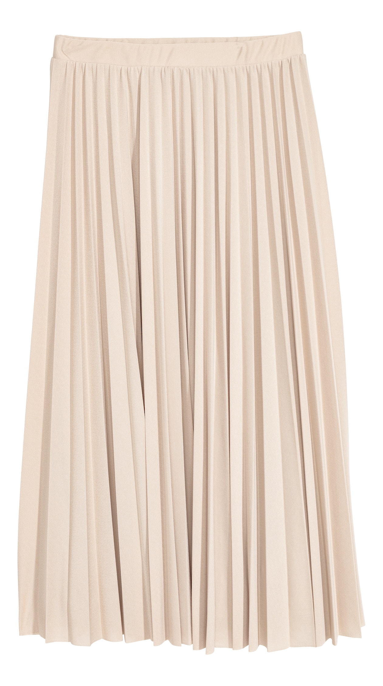 Pleated skirt - Light beige - Ladies | H&M GB