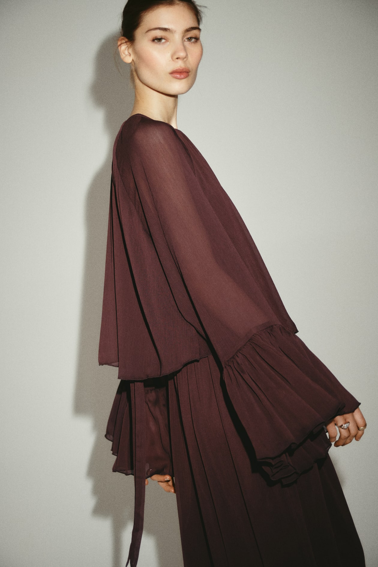 Oversized Layered-Look Dress - image 5