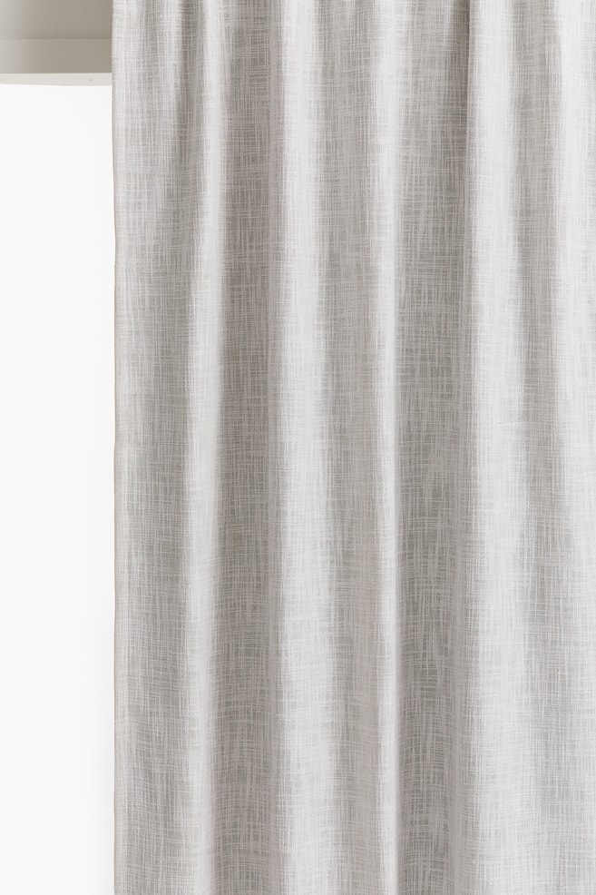 Single-pack Wide Blackout Curtain Panel - Cream/Light beige/Light beige/Beige - 1