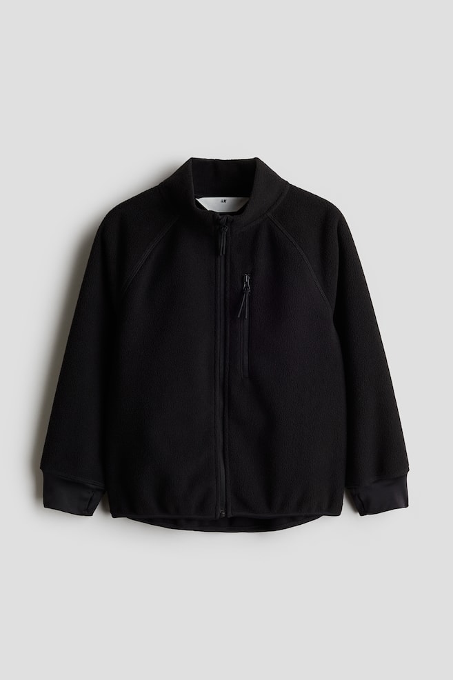 THERMOLITE® Windproof fleece jacket - Black - 1
